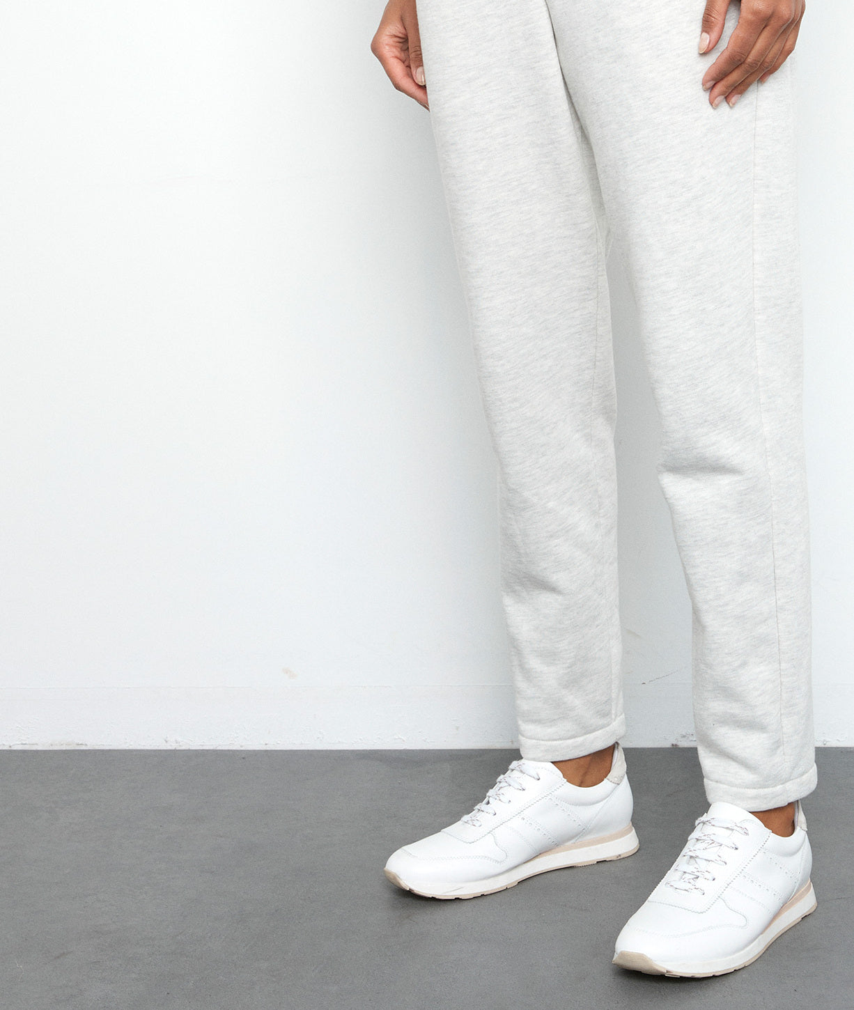 Pantalon molletoné gris chiné Everest Faume - seconde main