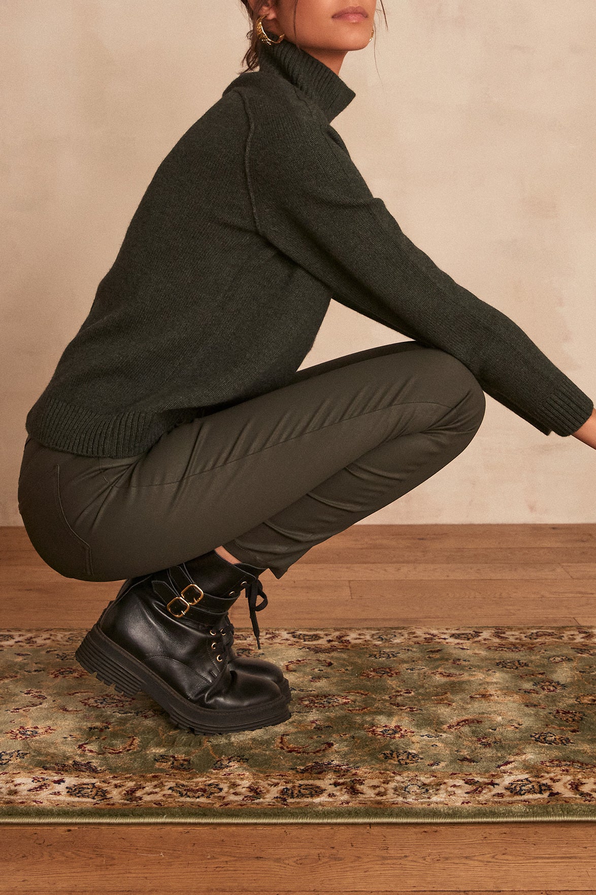 Jean slim enduit Suzy Faume - seconde main