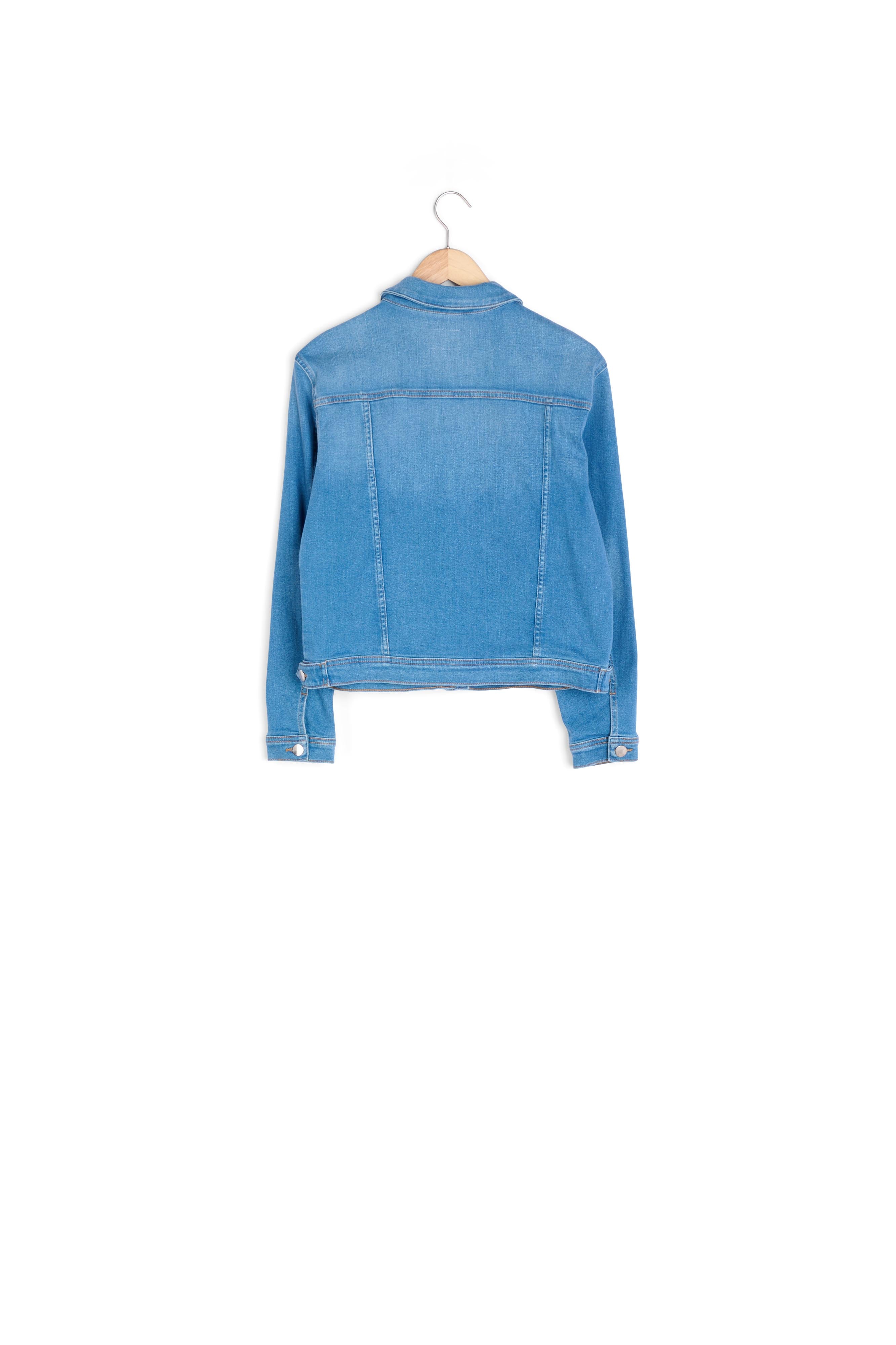 Blouson en jean en coton bio Farrah Faume - seconde main