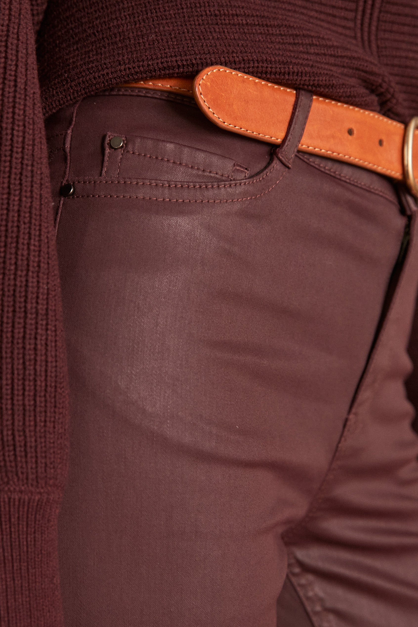 Jean slim enduit SUZY Faume - seconde main