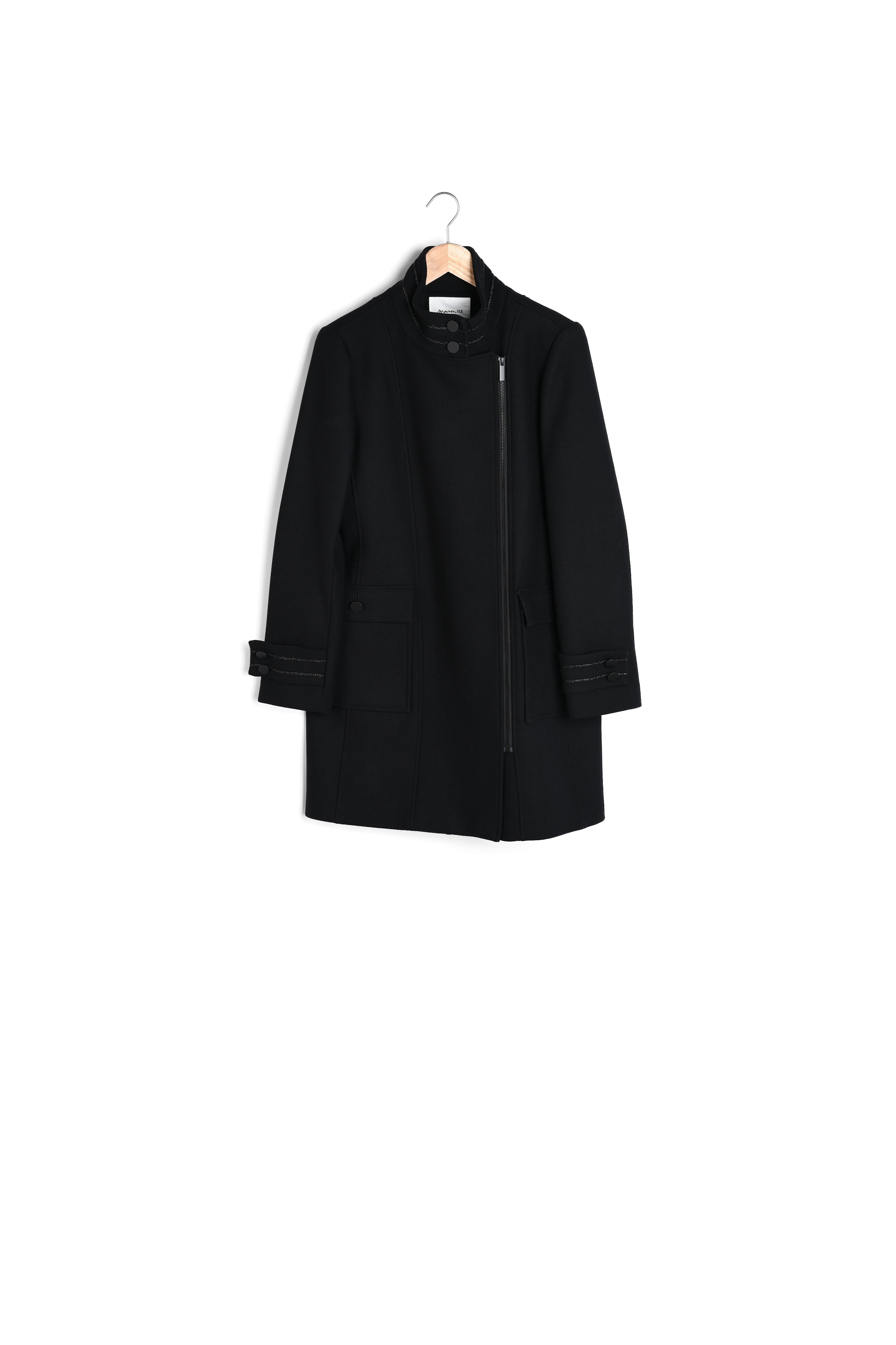 Manteau en laine recyclée Osaka Faume - seconde main