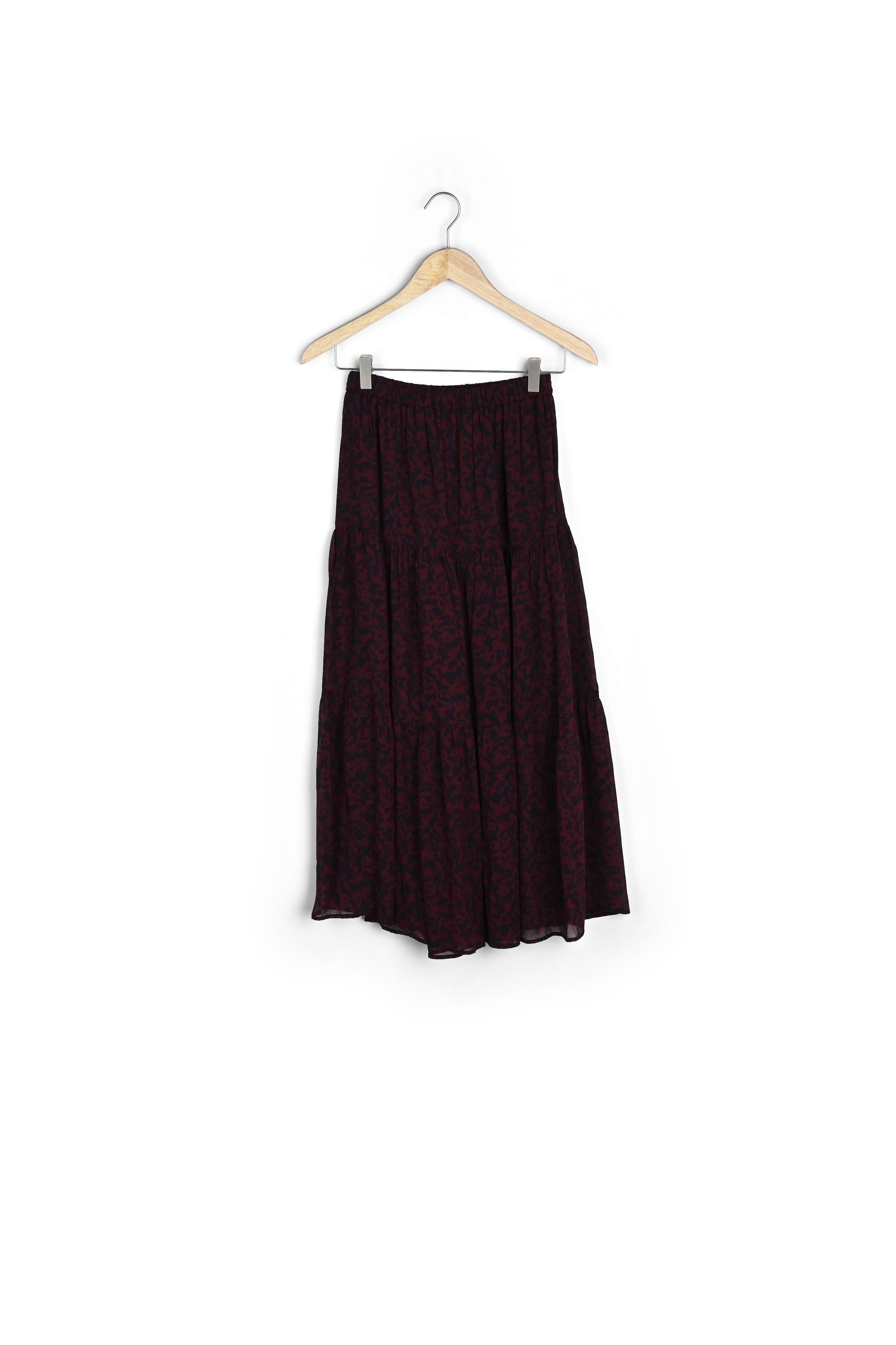 Jupe imprimé fleuri Ginko Faume - seconde main