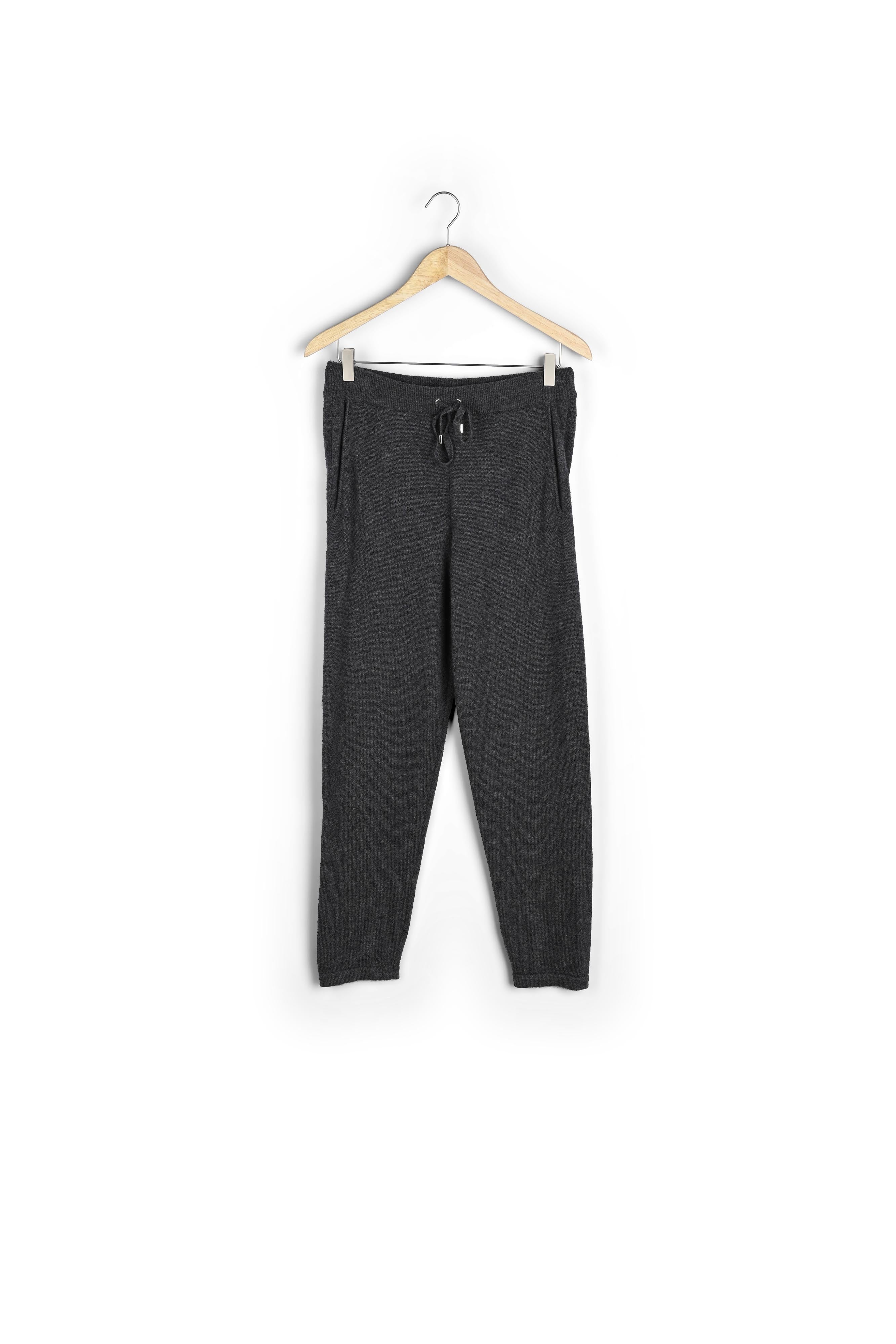Pantalon jogging gris en laine responsable et yack Taylor Faume - seconde main