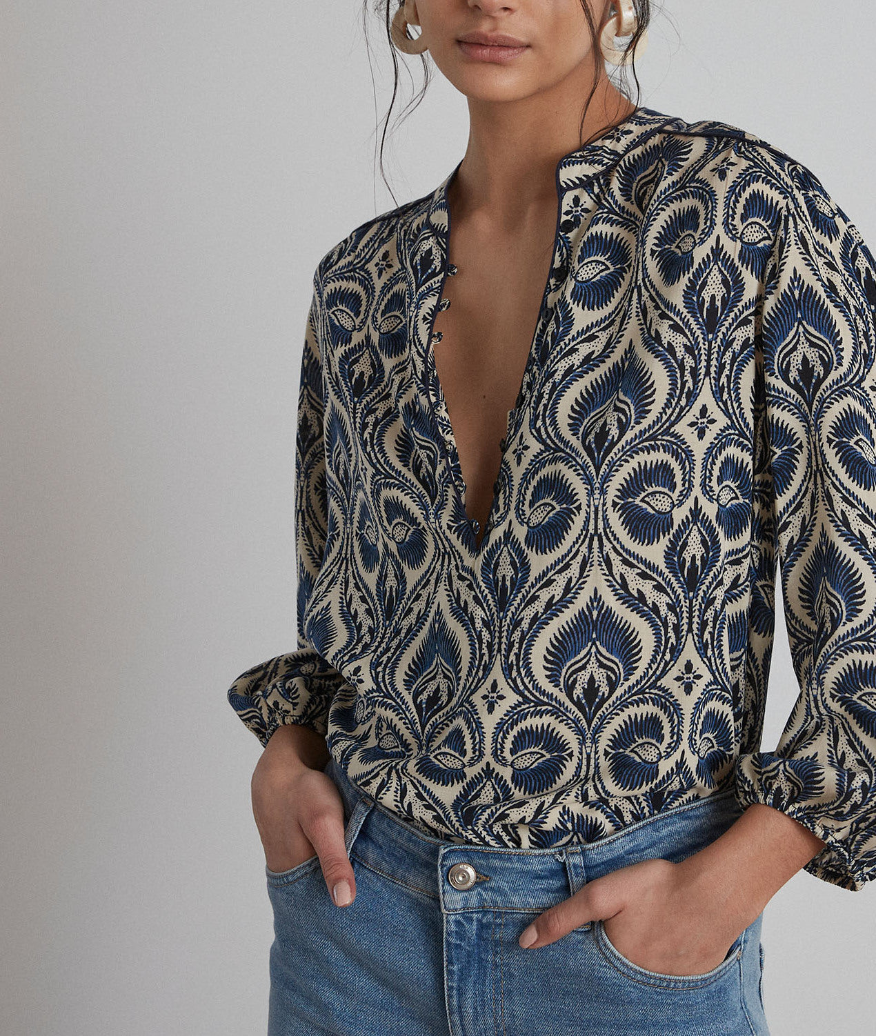 Blouse Tima Faume - seconde main