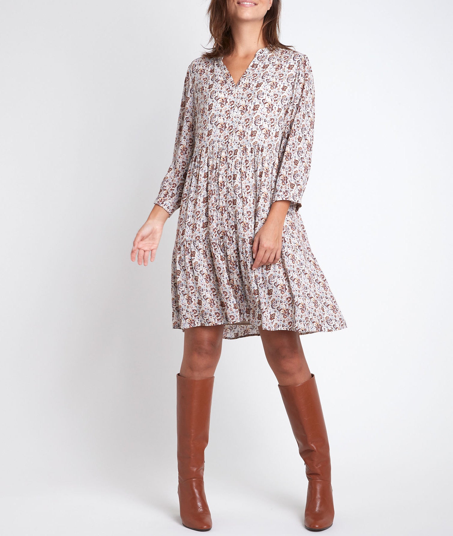 Robe imprimée Nadège Faume - seconde main