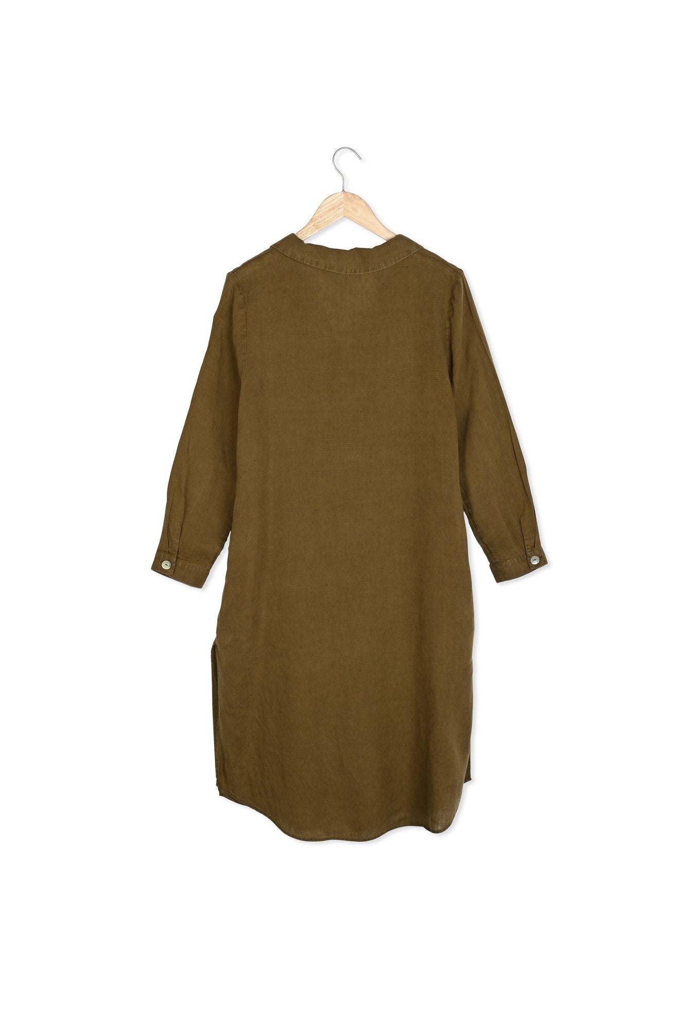 Robe chemise en lin Aicha Faume - seconde main