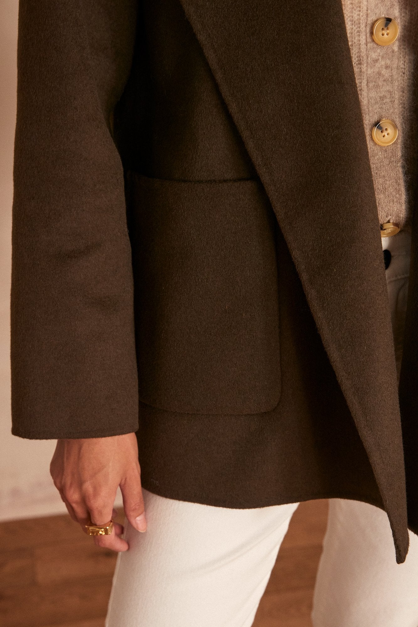 Manteau en laine FLAVIE Faume - seconde main