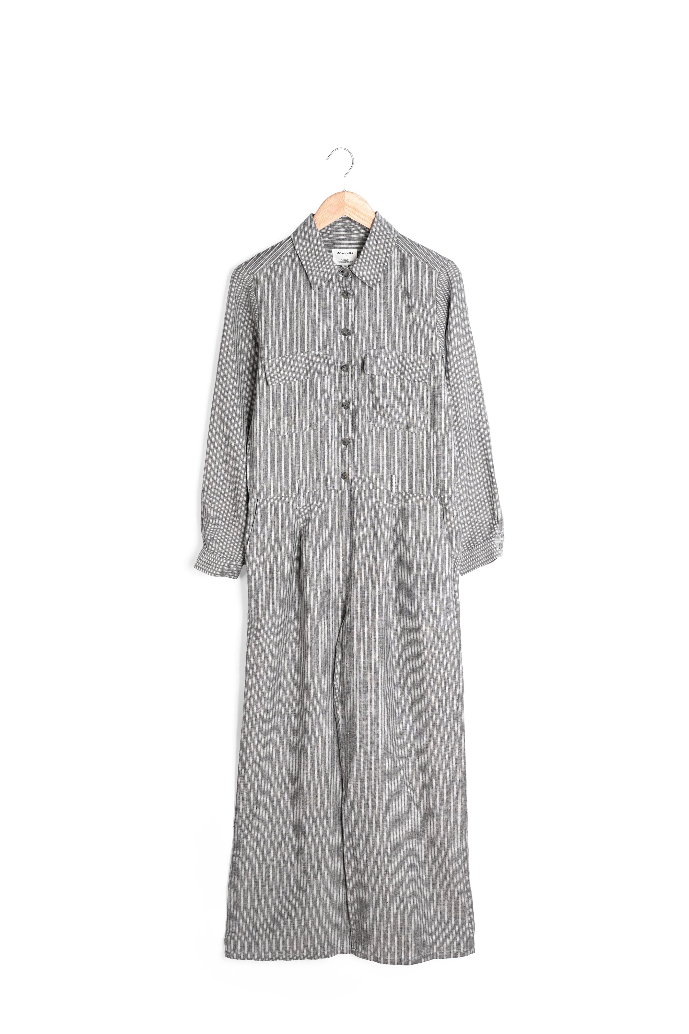 Combinaison en lin PETER Faume - seconde main