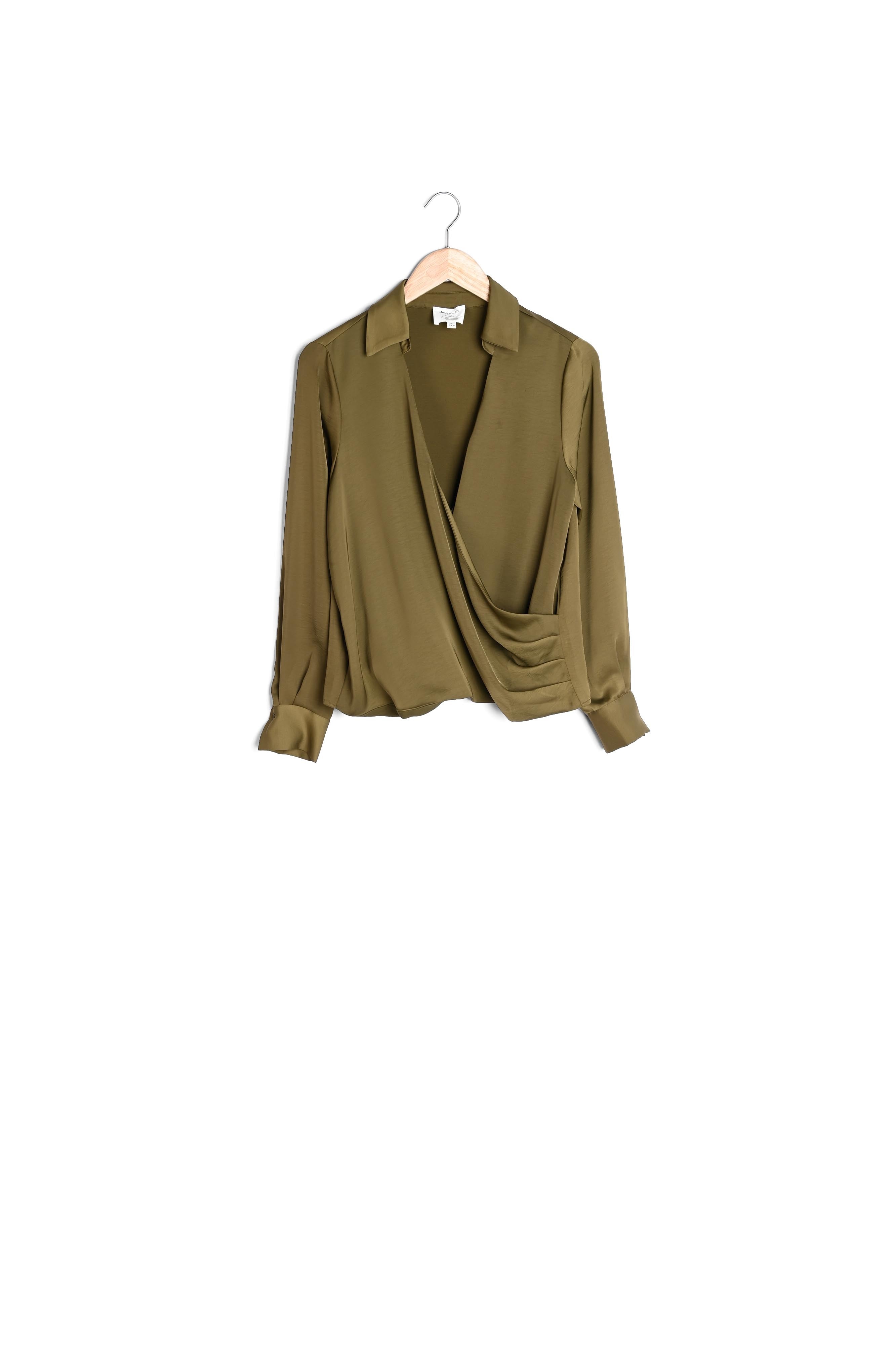 Blouse cache-coeur MAO Faume - seconde main