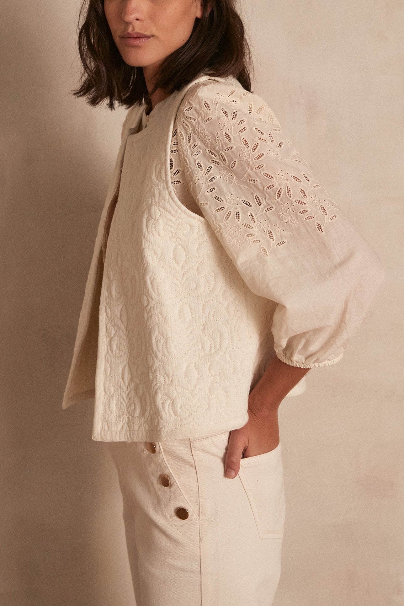 Veste sans manches Angela Faume - seconde main