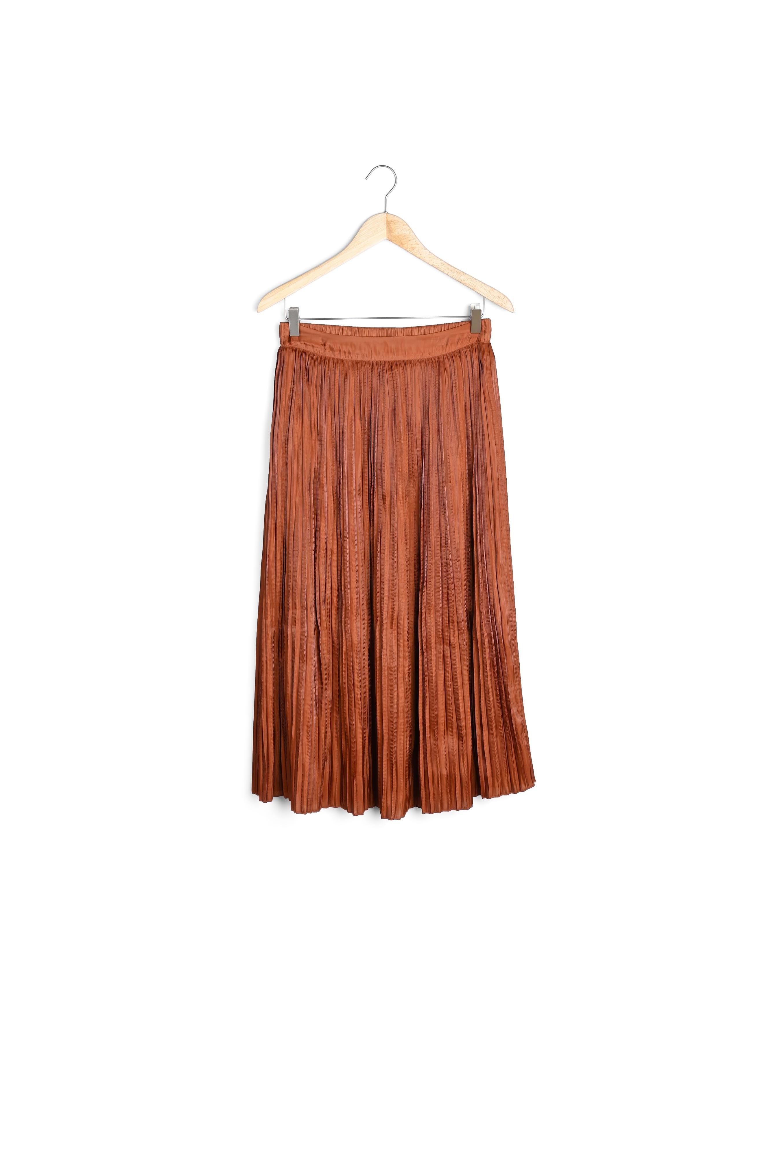 Jupe plissée Greta Faume - seconde main