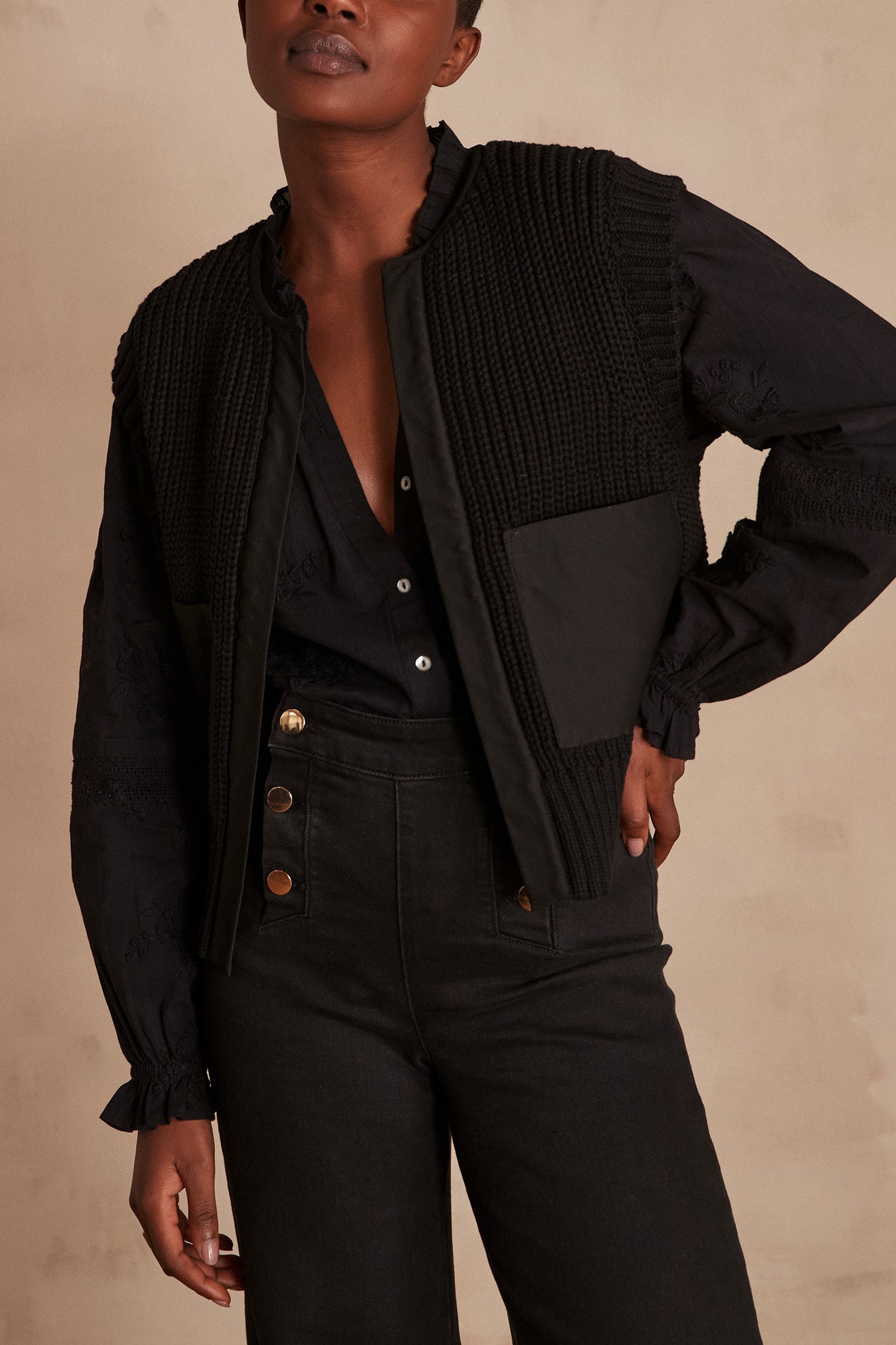 Gilet sans manches LAURENA Faume - seconde main