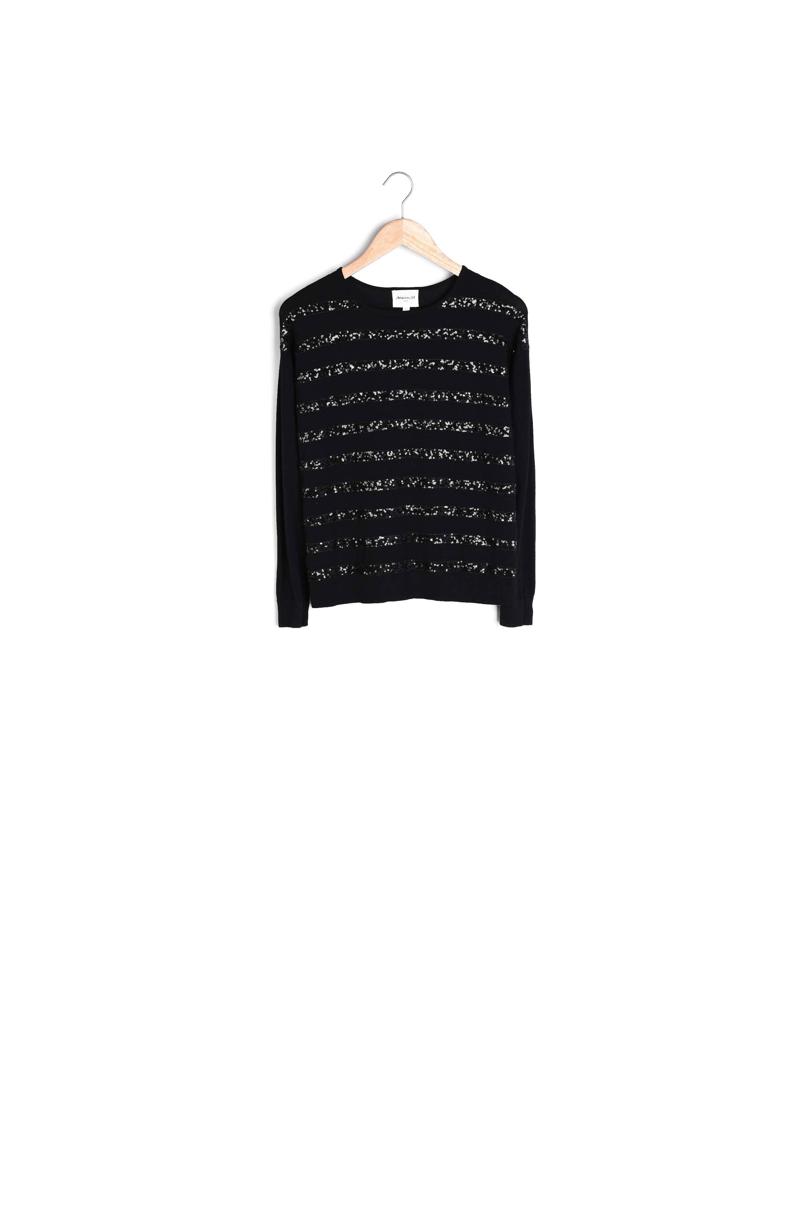 Pull rayé sequins Ryad Faume - seconde main