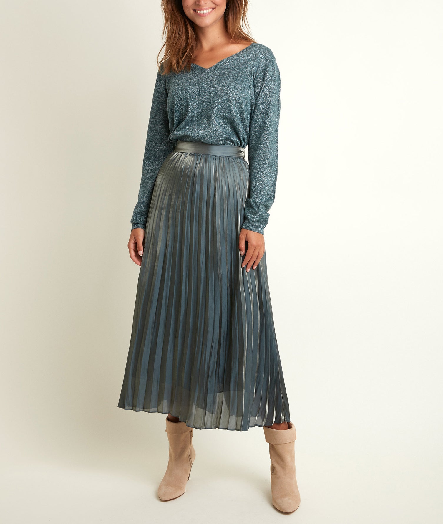 Jupe plissée Greta bis Faume - seconde main