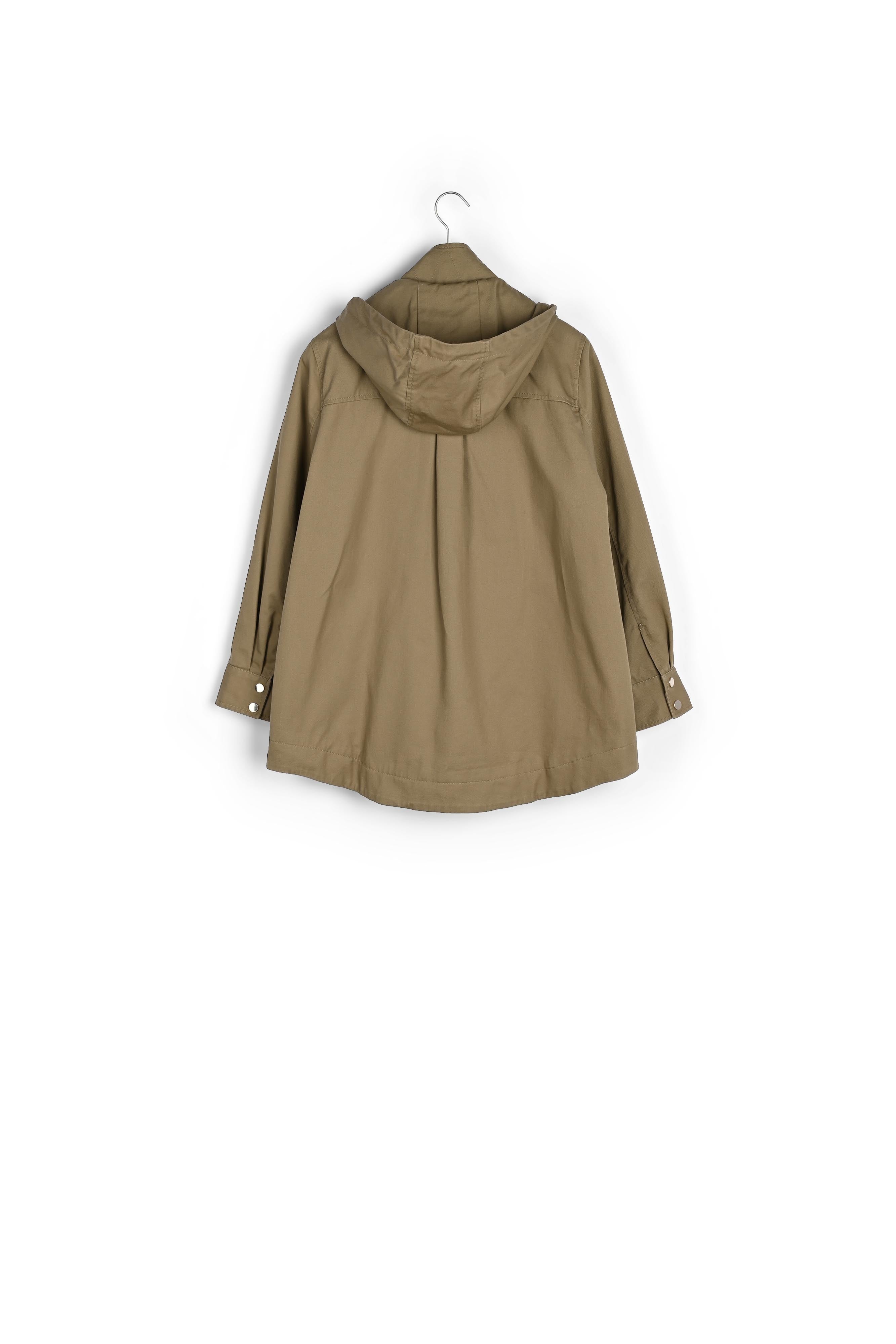 Parka en coton beige Naelia Faume - seconde main