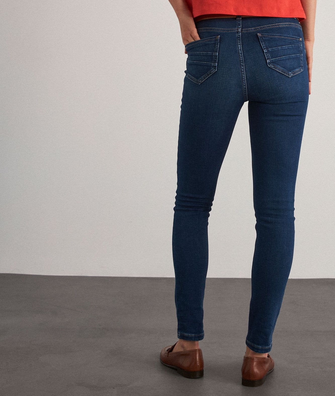 Robe en coton brodée mauve Lilian Faume - seconde main