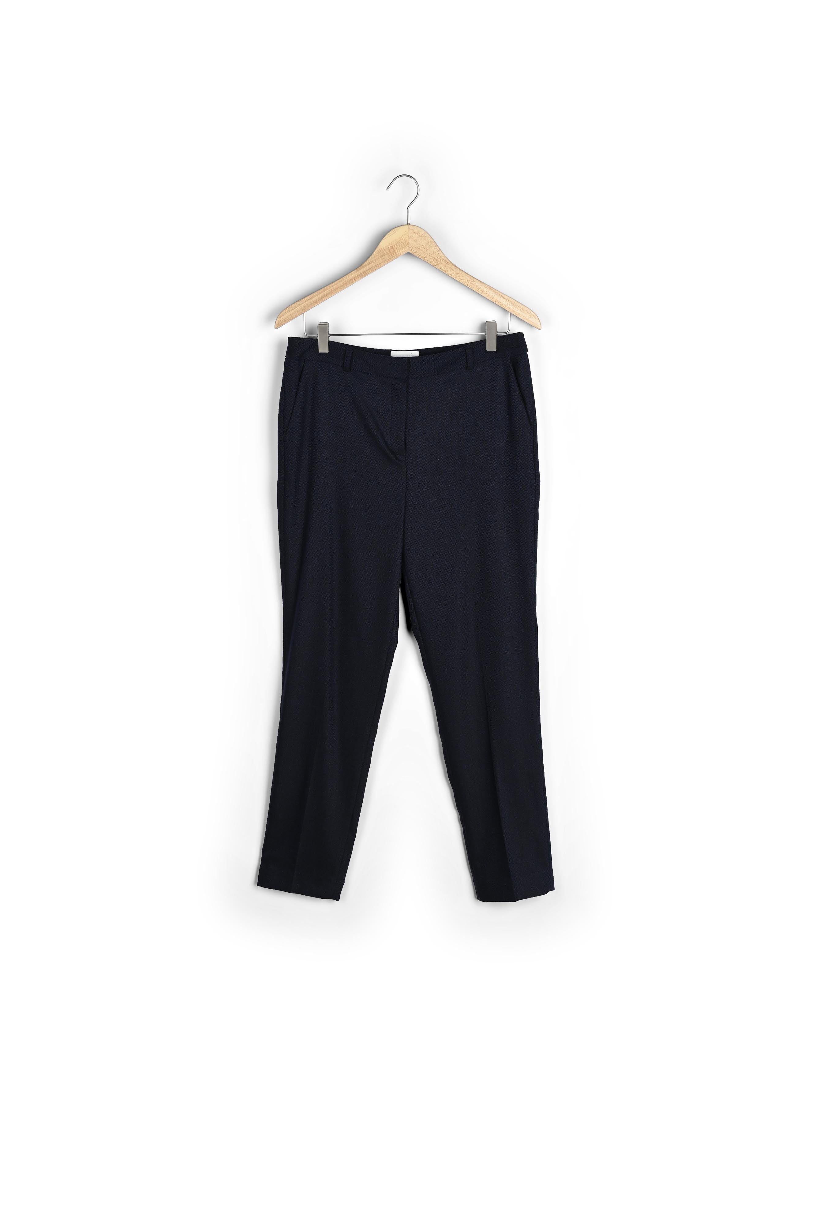 Pantalon cigarette à chevrons Magnus Faume - seconde main