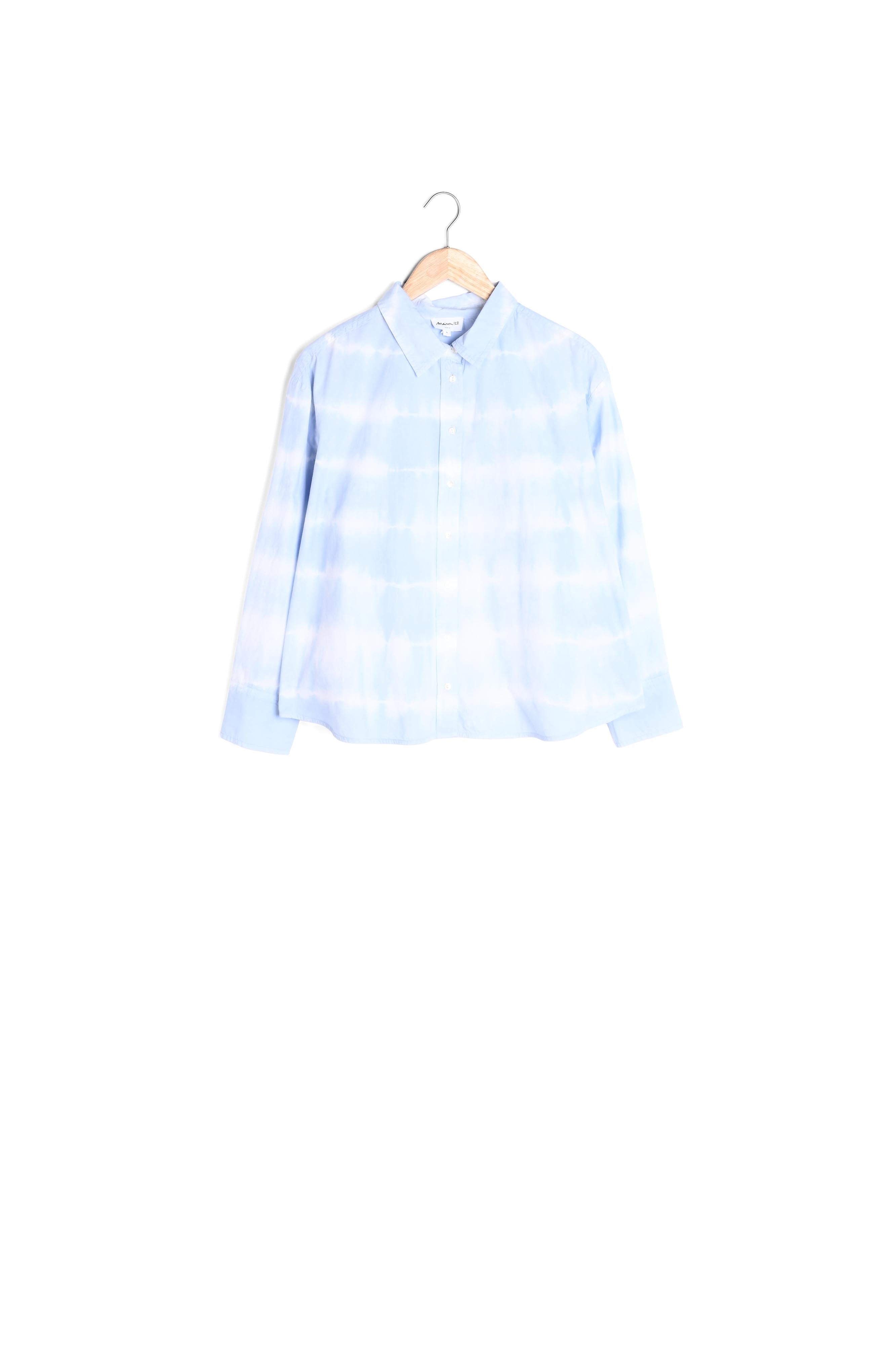 Chemise tie and dye coton lavande Loren Faume - seconde main