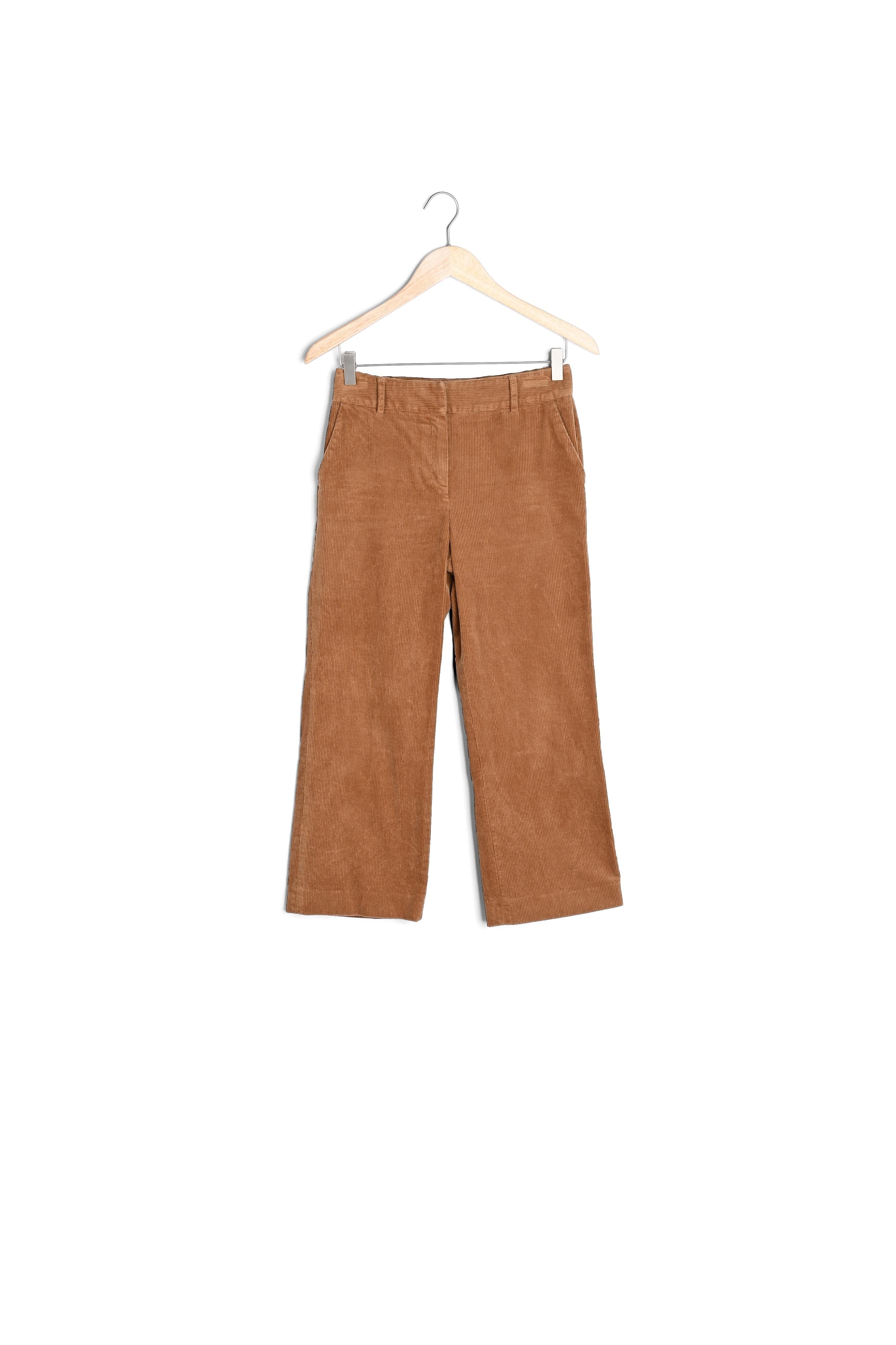 Pantalon flare cropped Minako Faume - seconde main