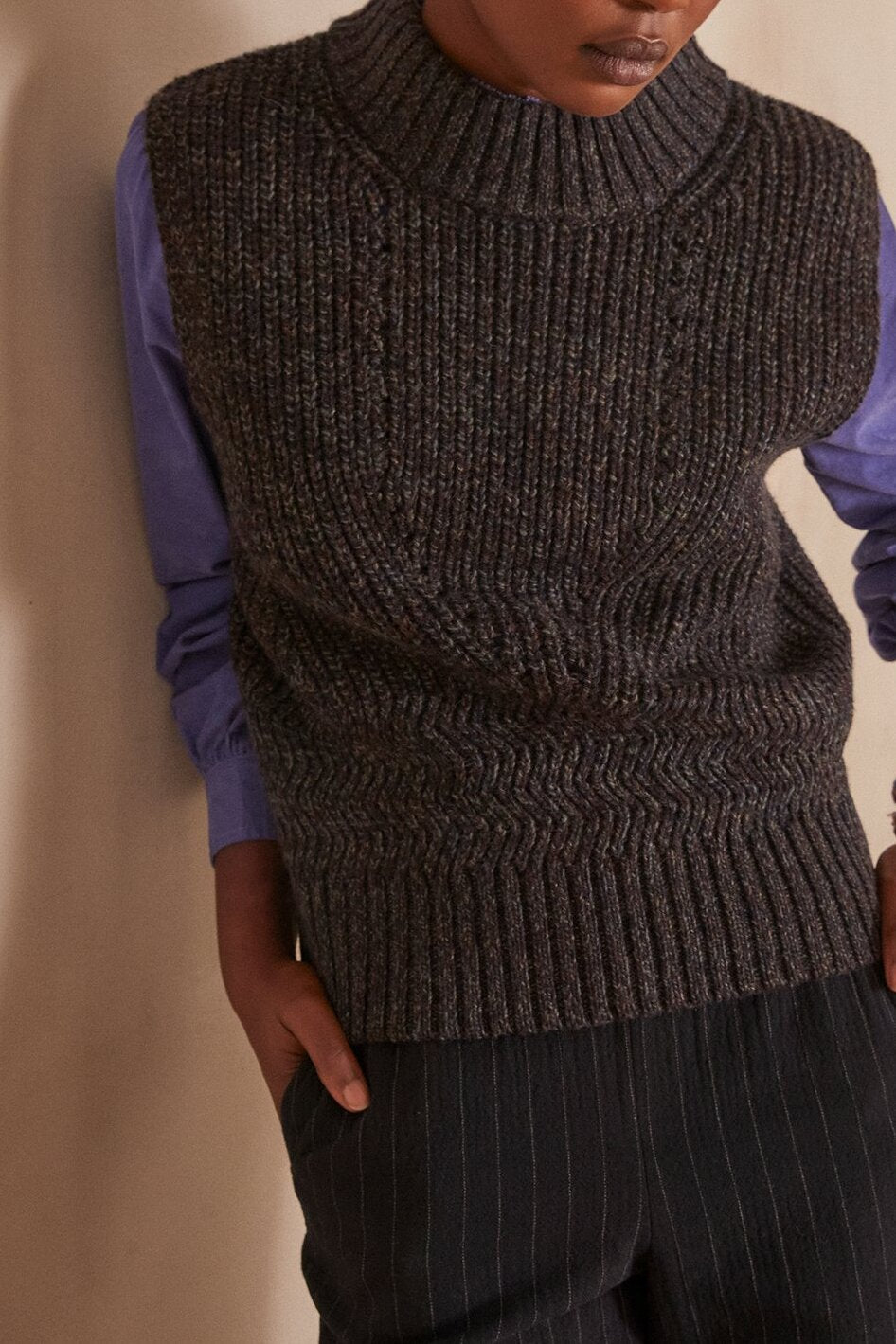 Pull sans manches CESARIO Faume - seconde main