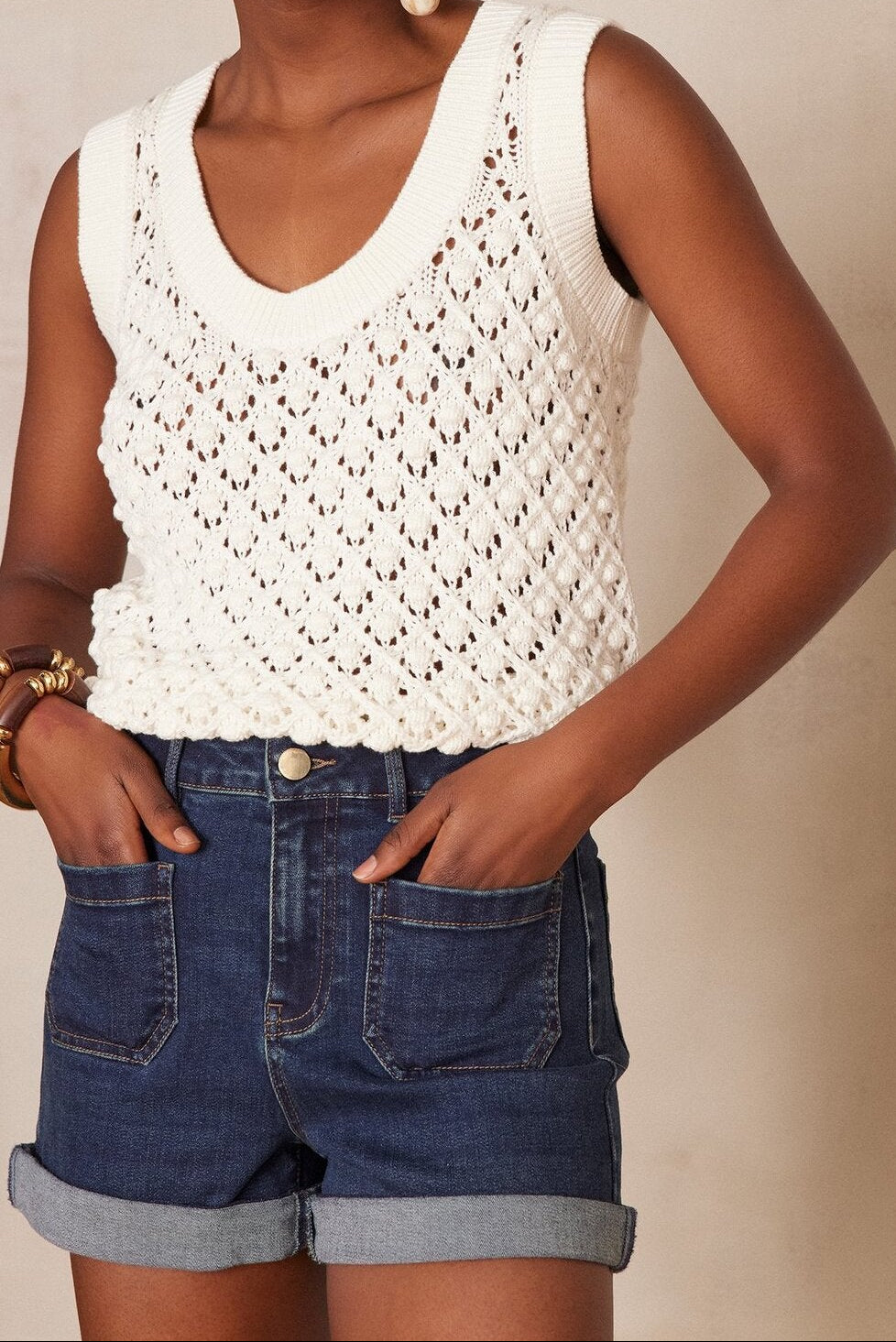 Débardeur SHARON en coton Faume - seconde main