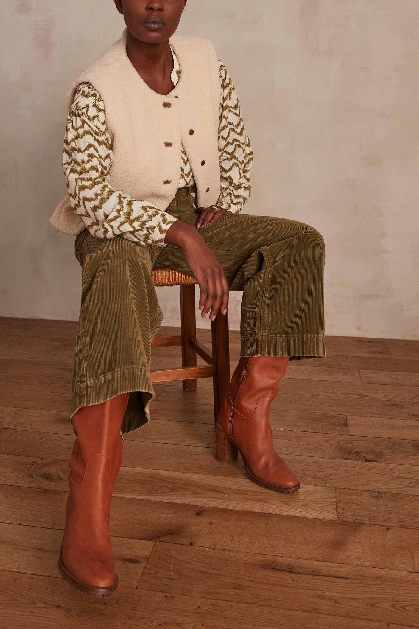 Pantalon en velours wideleg Osiris Faume - seconde main