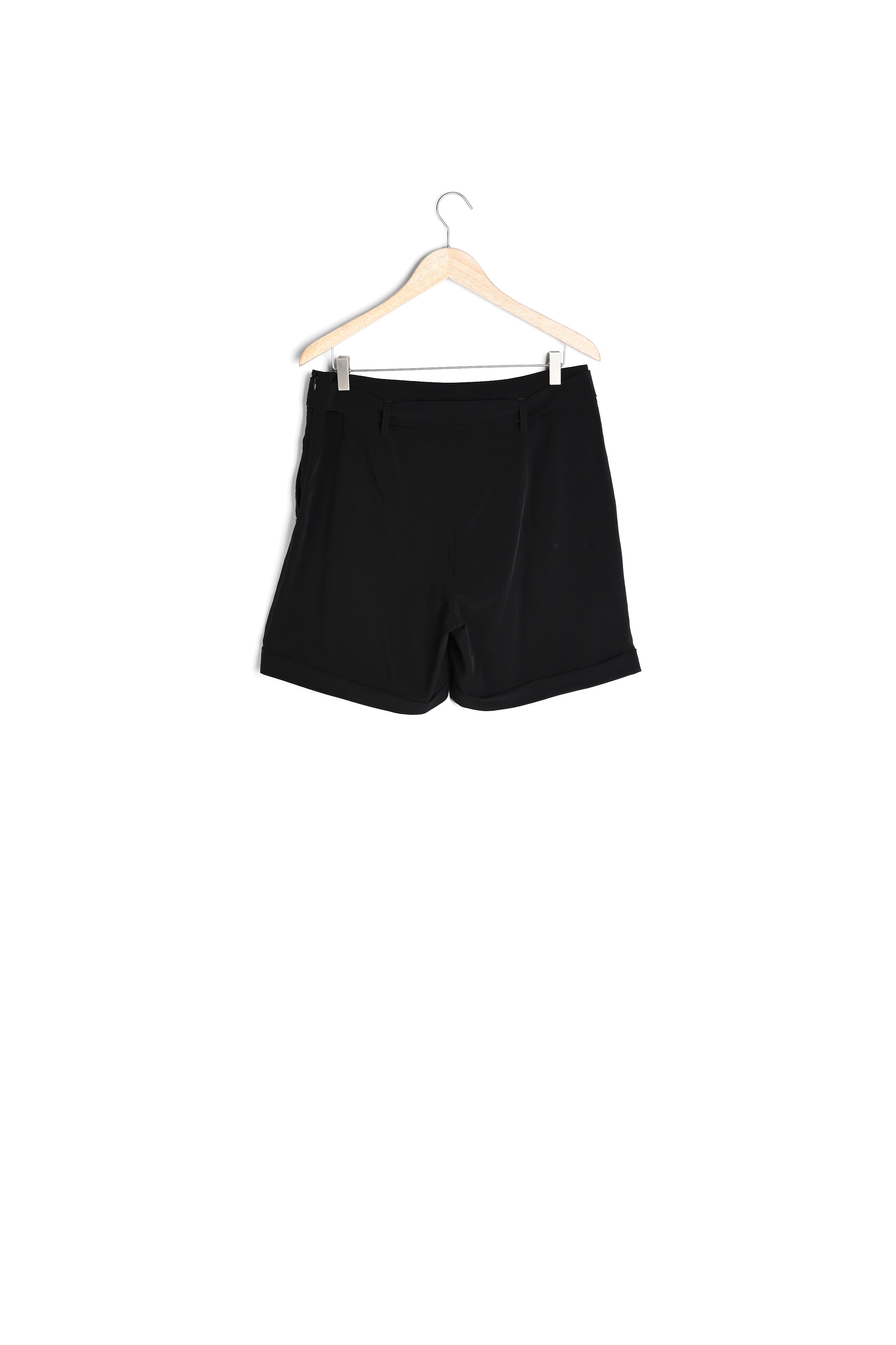Short noir ceinturé Sun Faume - seconde main