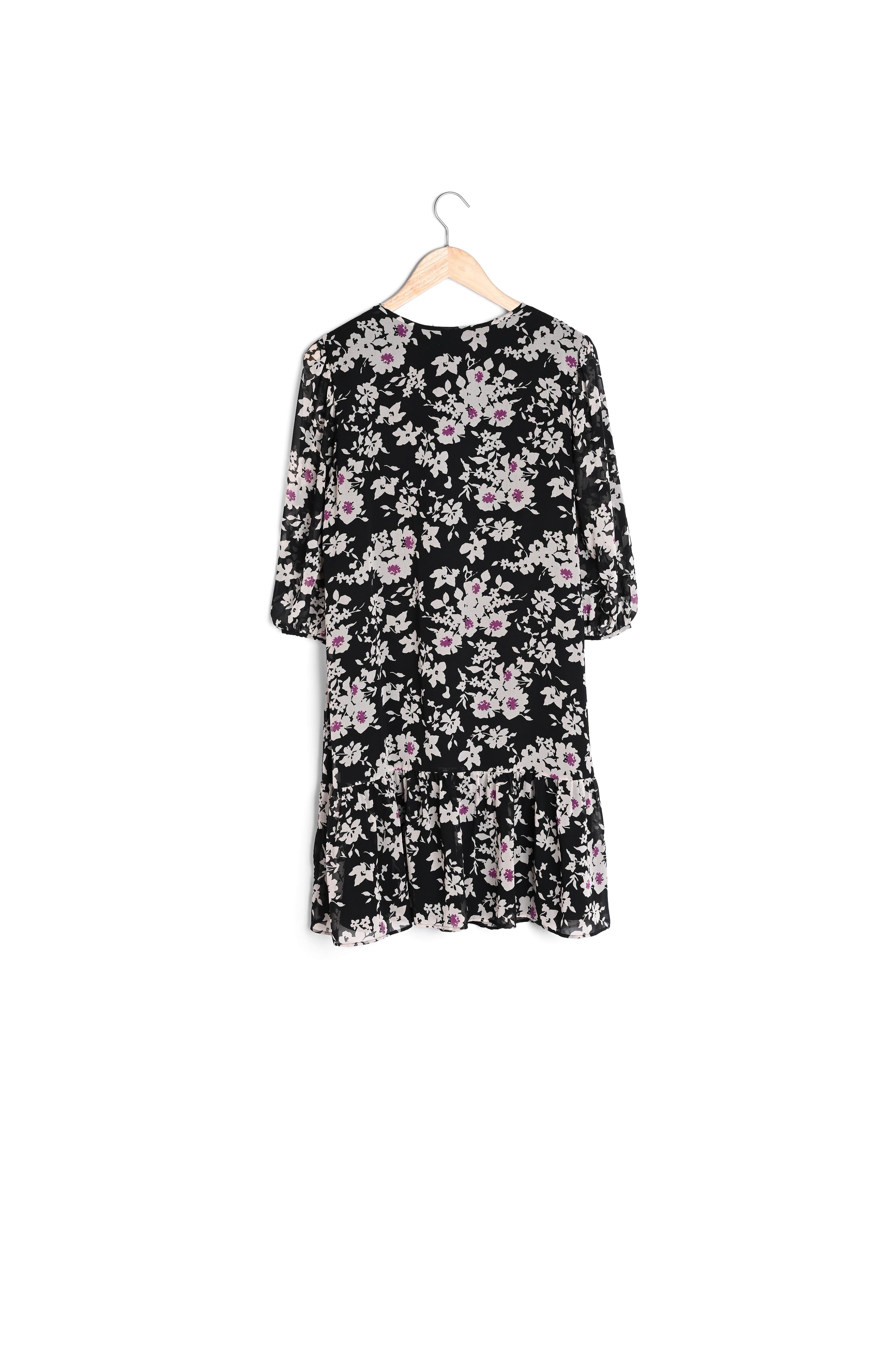 Robe droite imprimé fleuri Izine Faume - seconde main