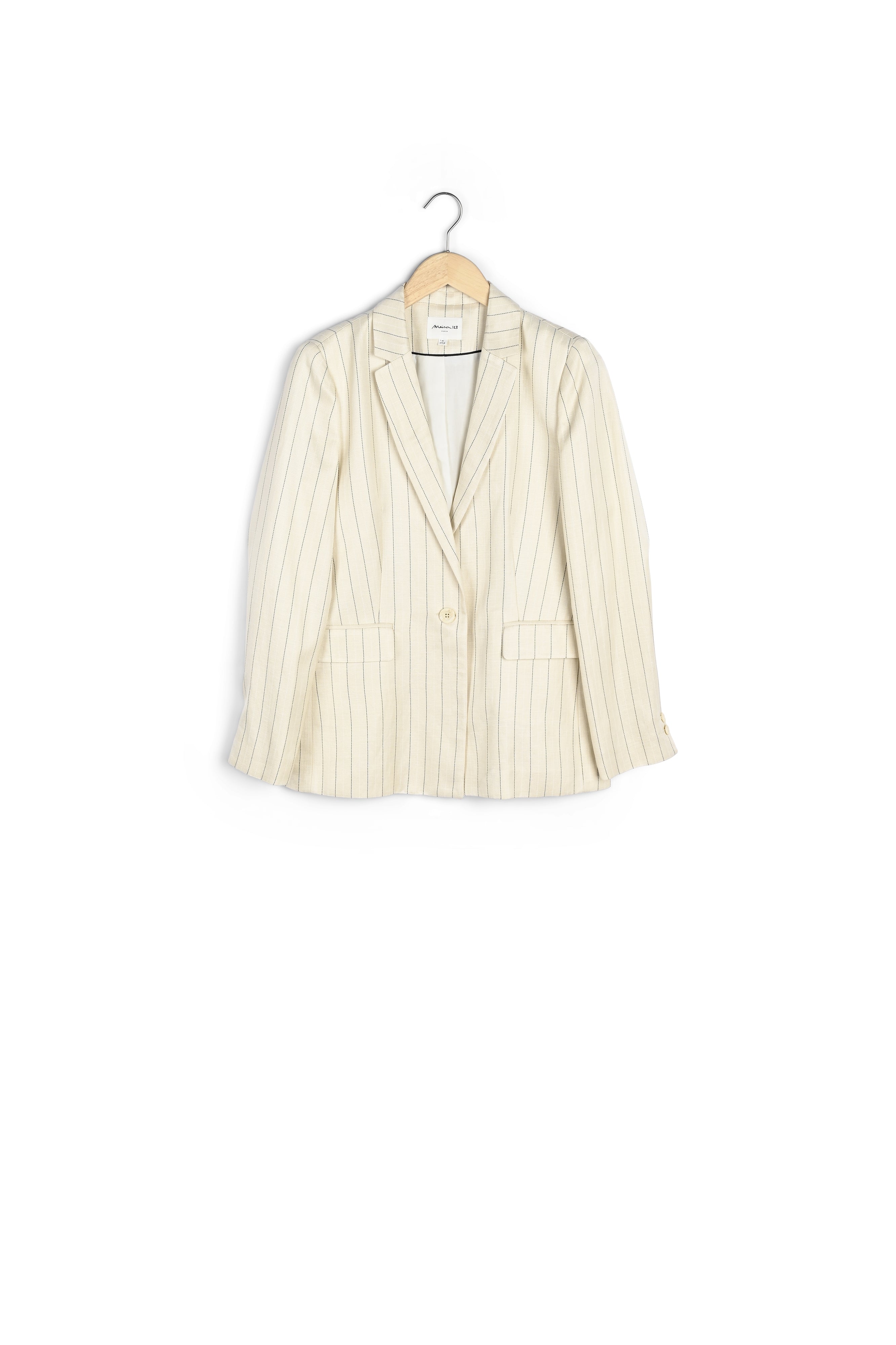 Veste rayée en lin Lea Faume - seconde main