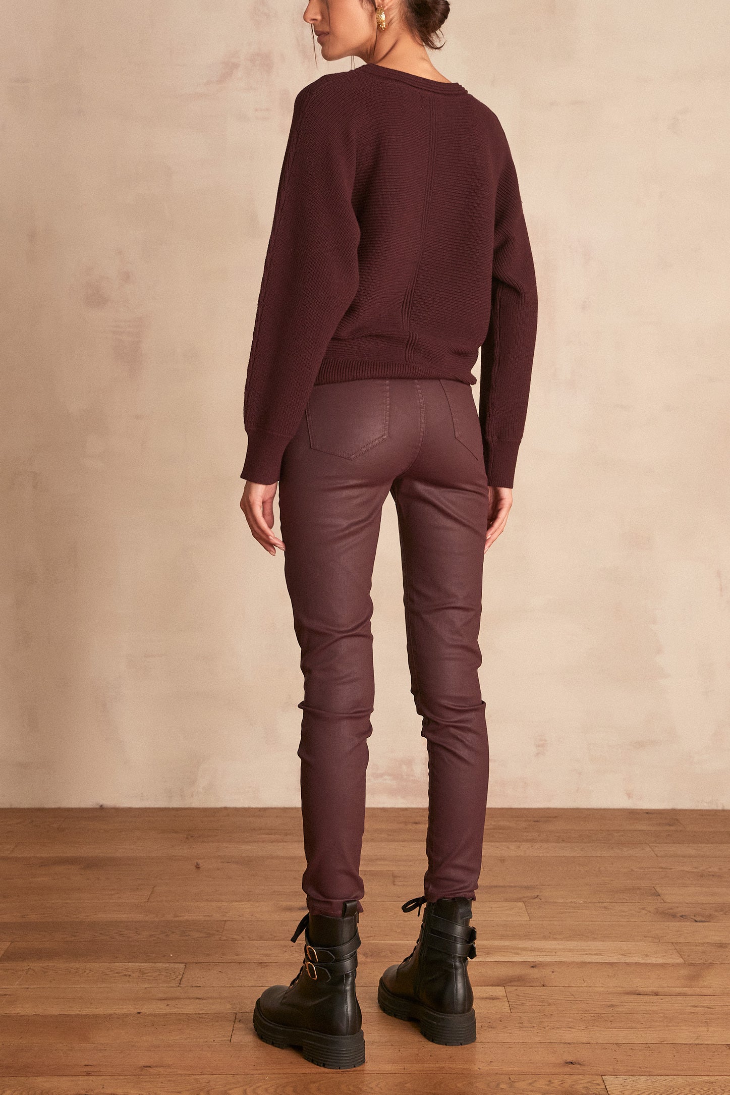 Jean slim enduit SUZY Faume - seconde main