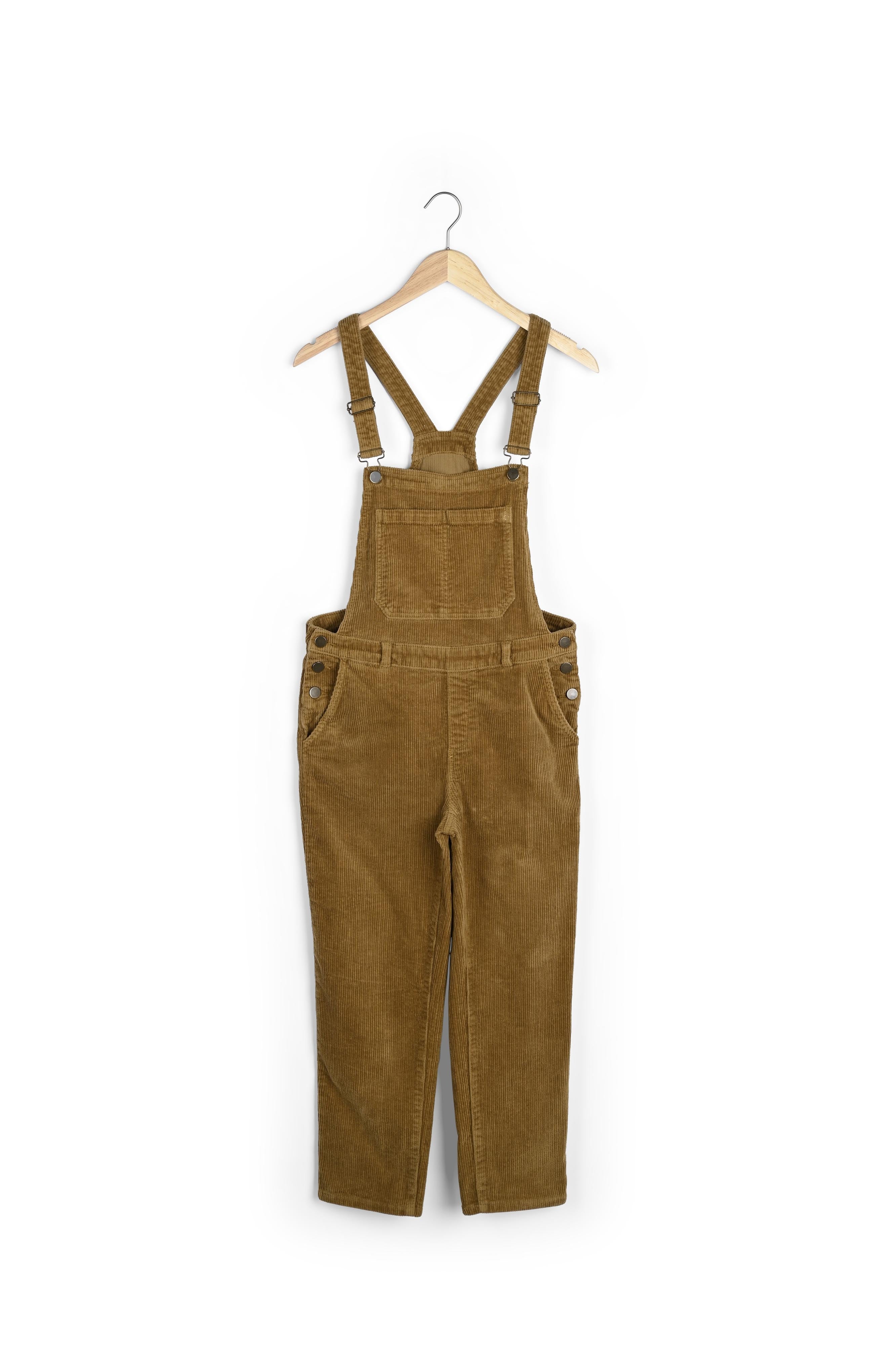 Salopette en velours marron Tiffany Faume - seconde main