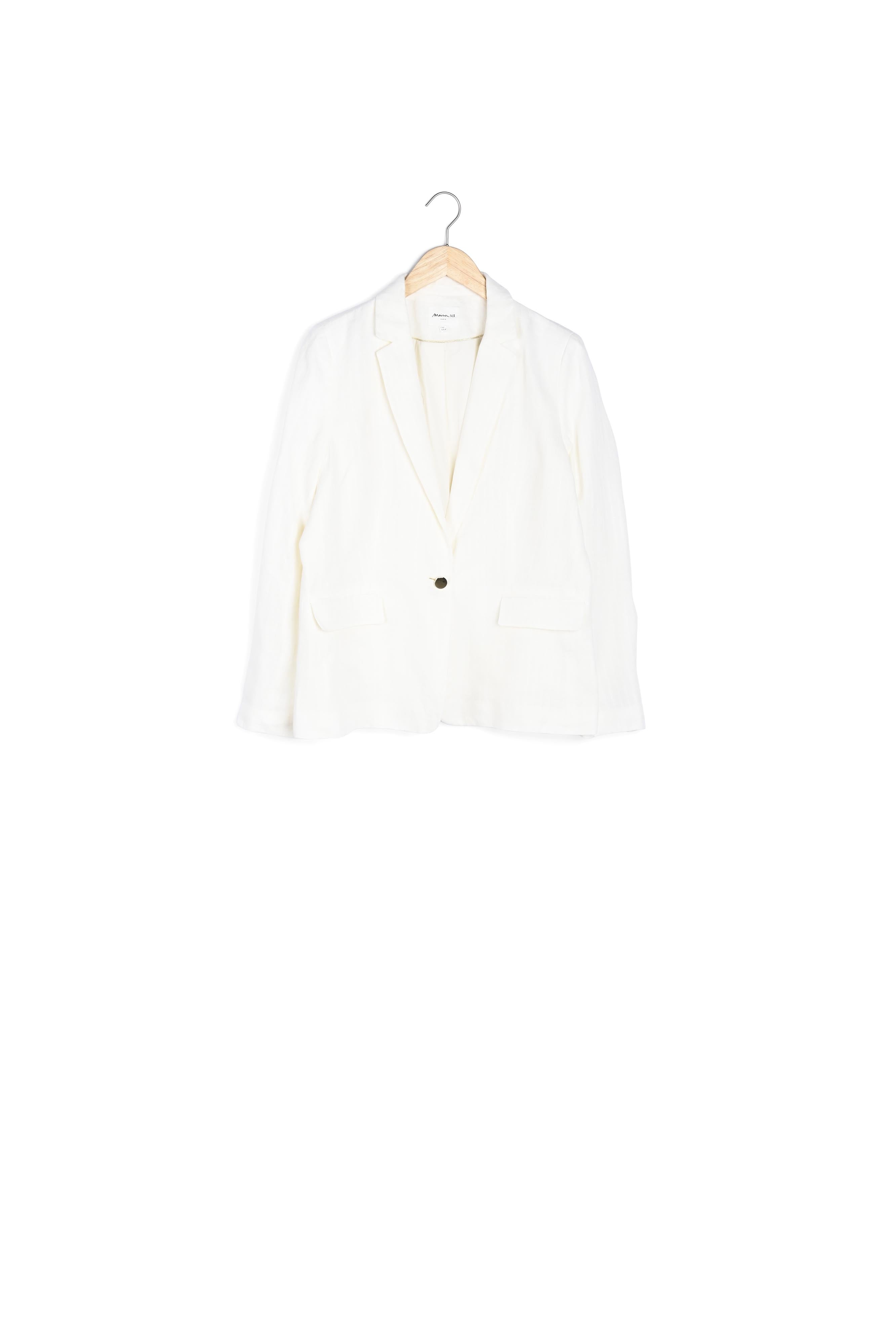 Veste en lin rayée Lenny Faume - seconde main