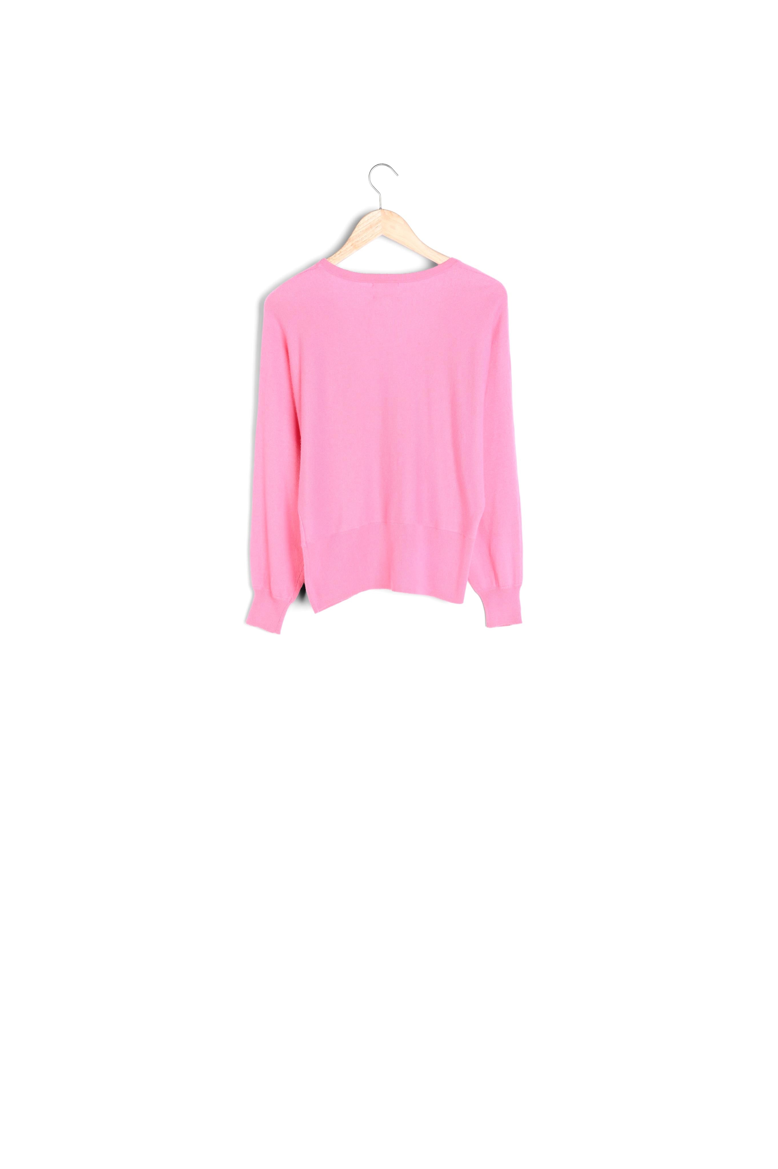 Gilet en polyamide recyclé rose Aldo Faume - seconde main