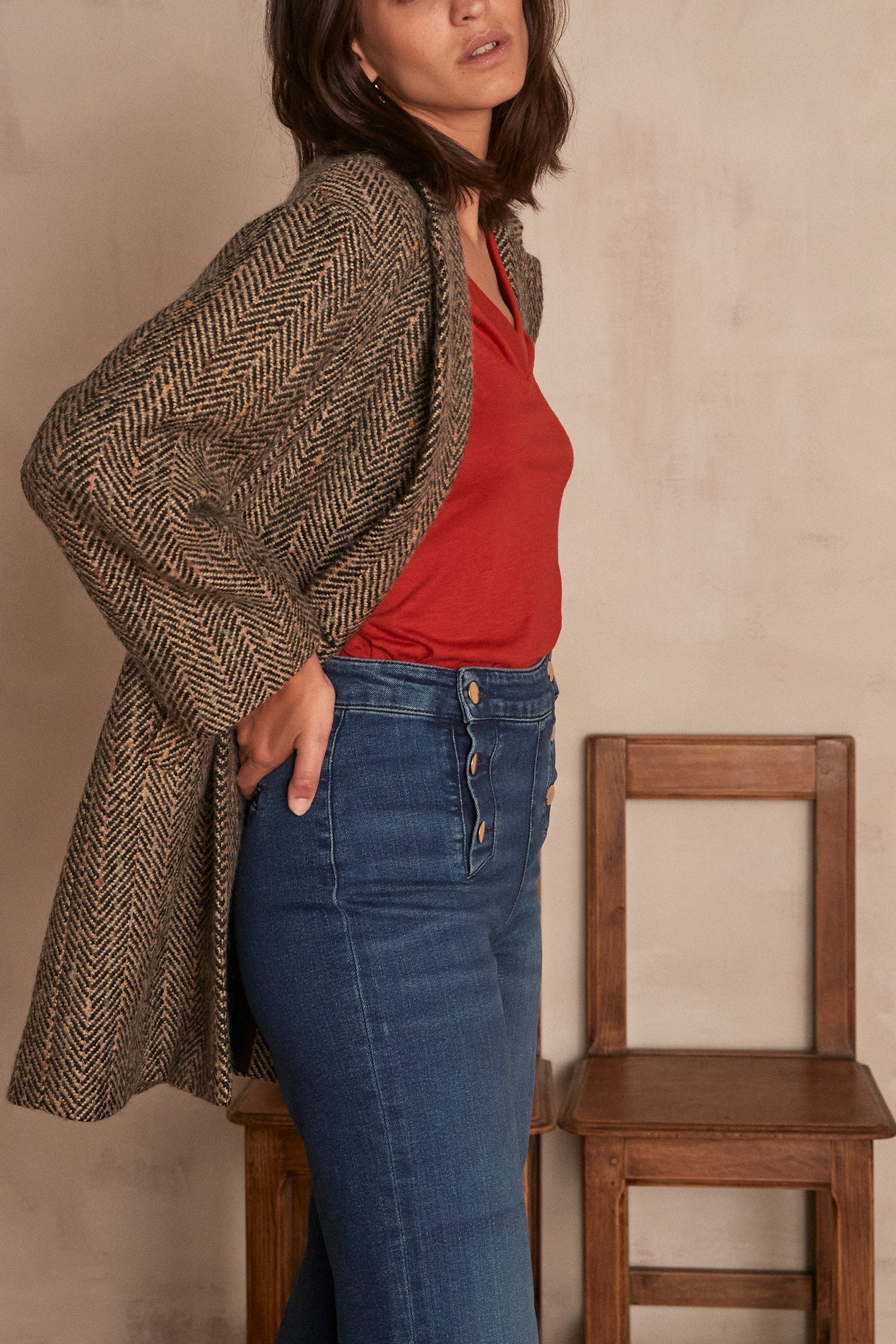 Manteau en laine FAITH Faume - seconde main