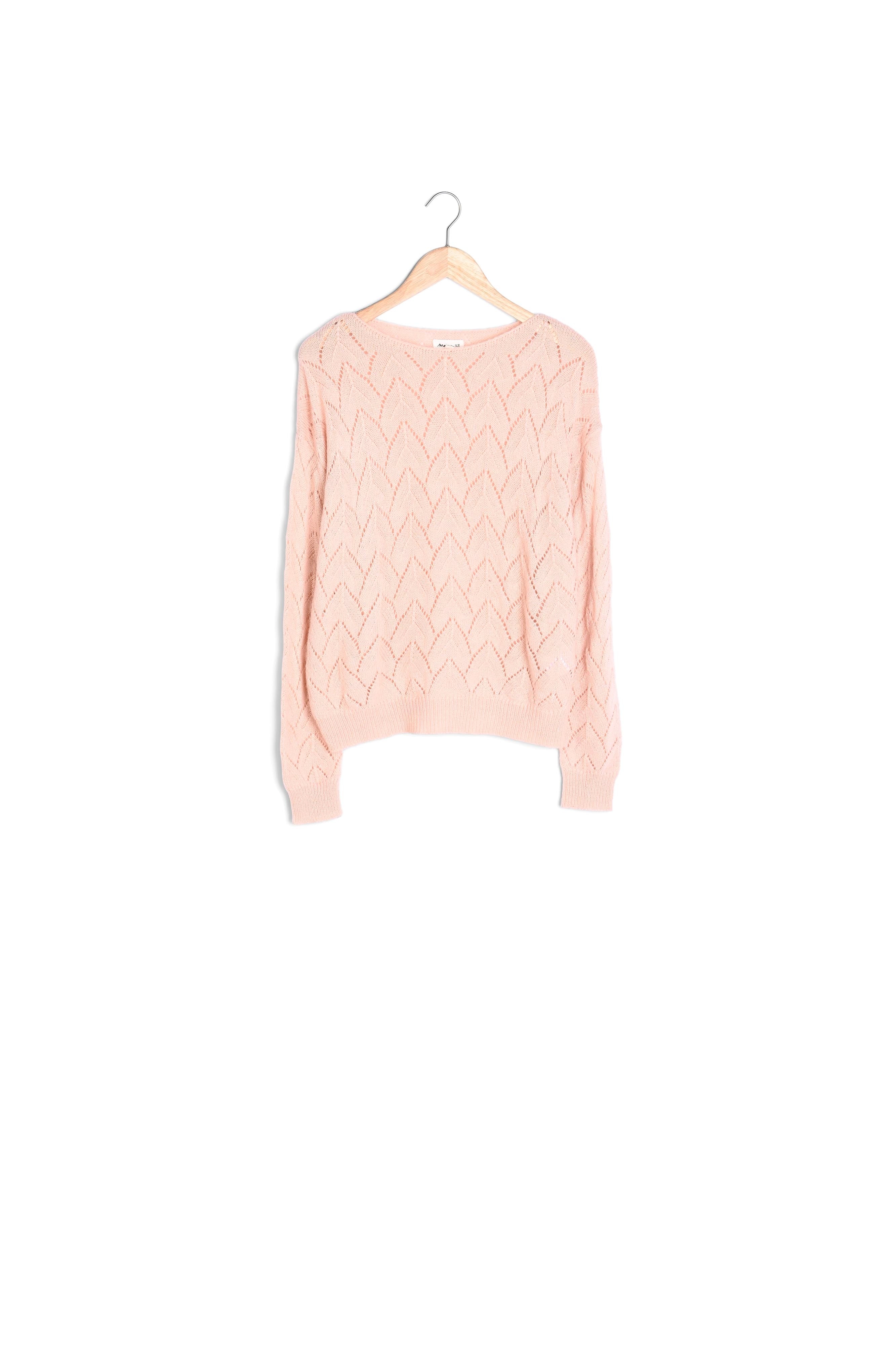 Pull poudre ajouré Agathe Faume - seconde main