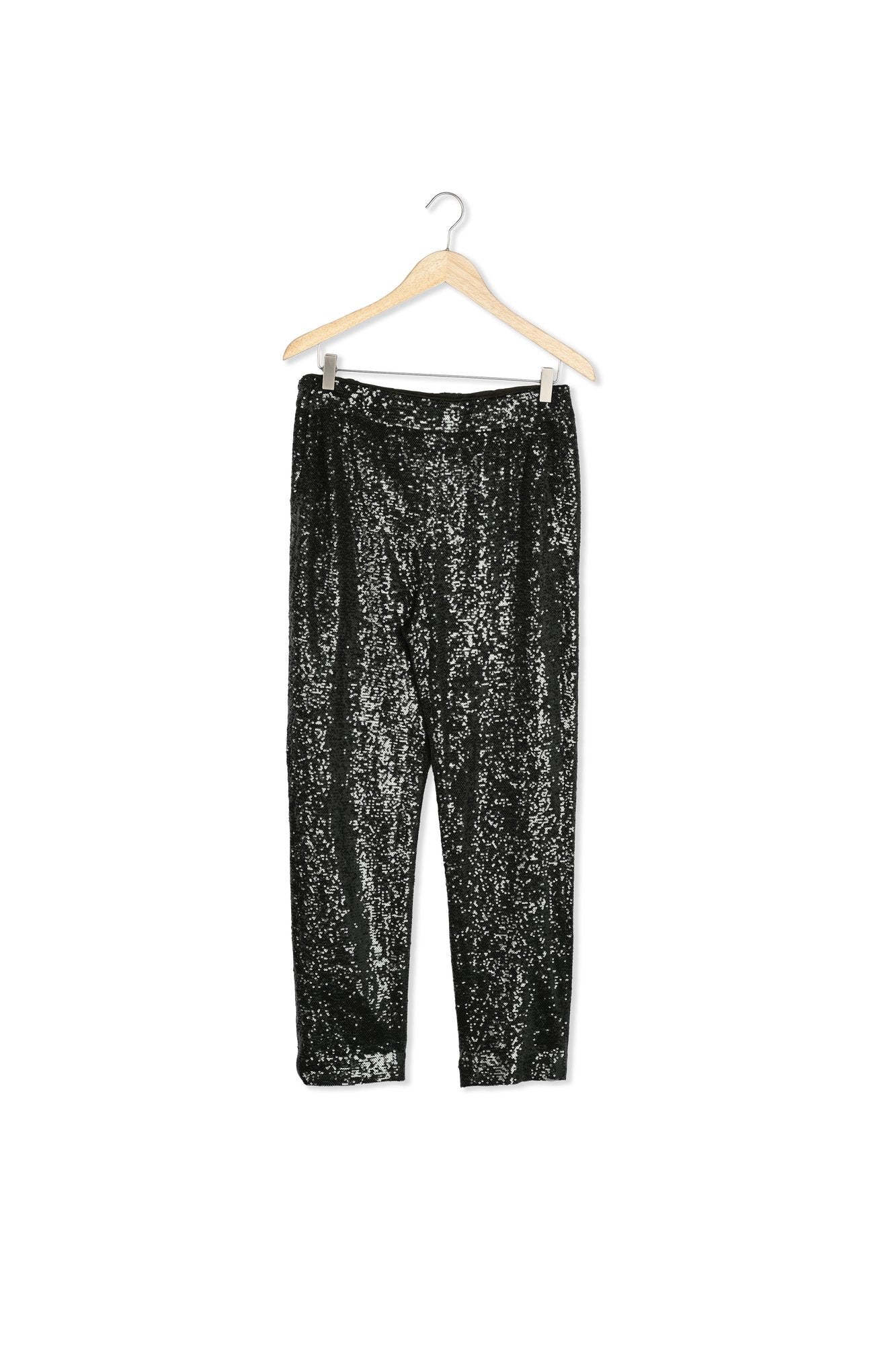 Pantalon chino à paillettes Verona Faume - seconde main