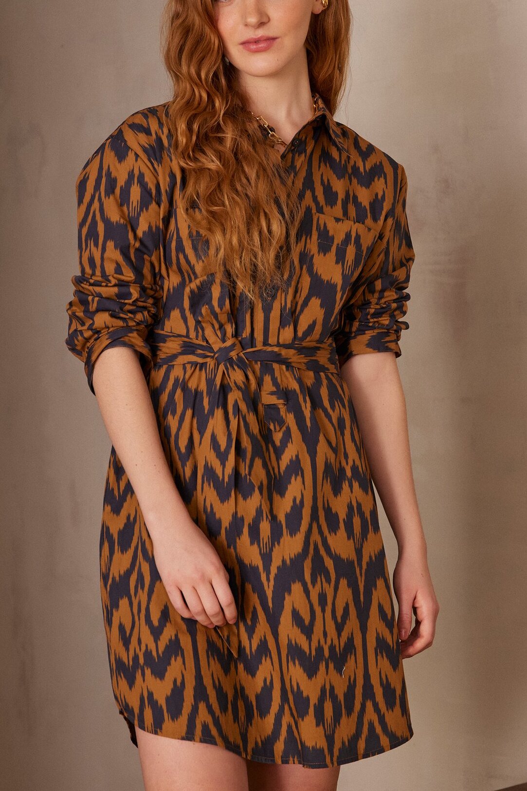 Robe chemise LISEA en coton Faume - seconde main