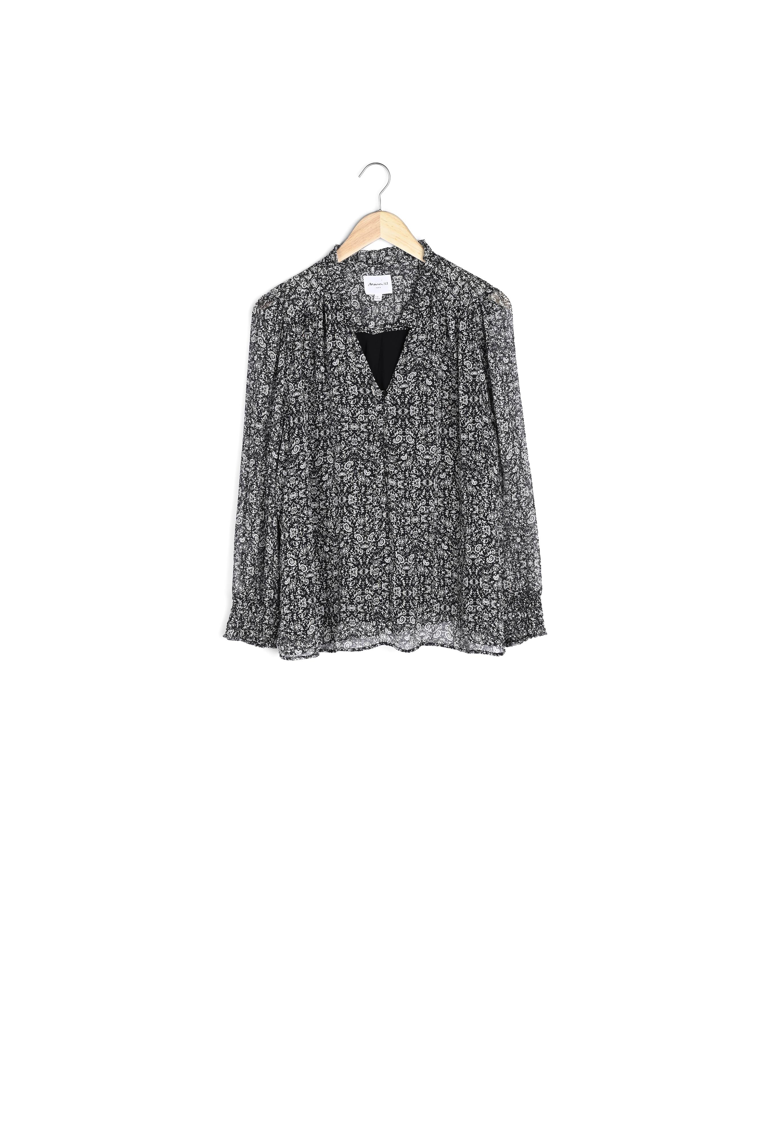 Blouse imprimé fleuri Jamie Faume - seconde main