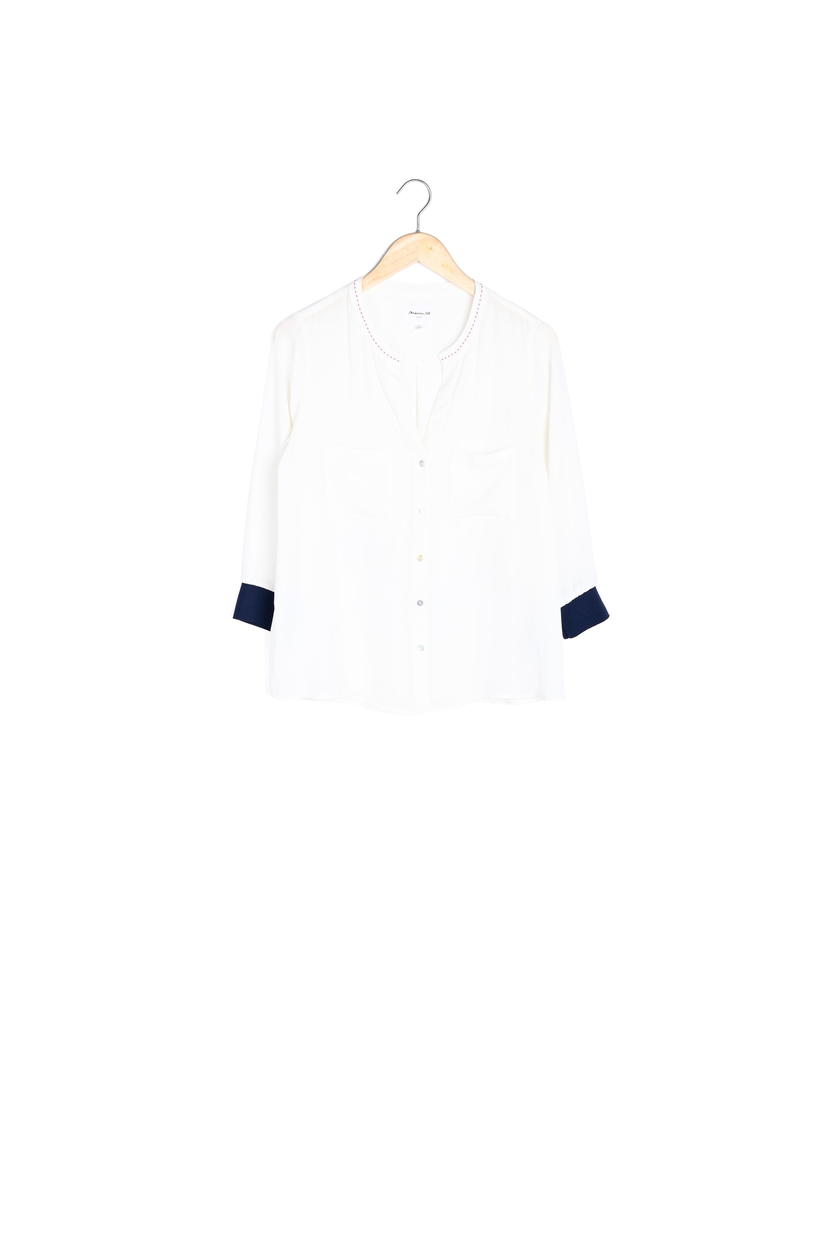 Blouse en polyester recyclé Mulan Faume - seconde main