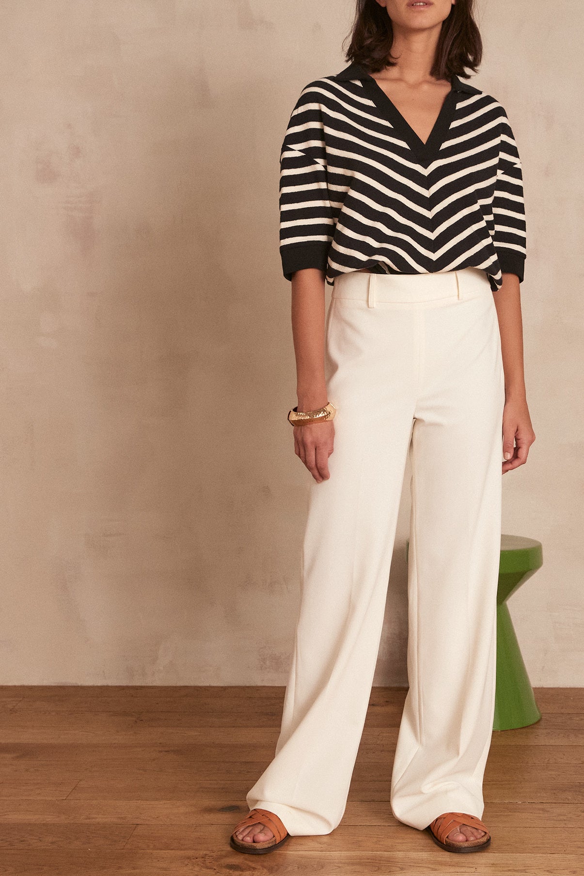 Pantalon large Livia Faume - seconde main