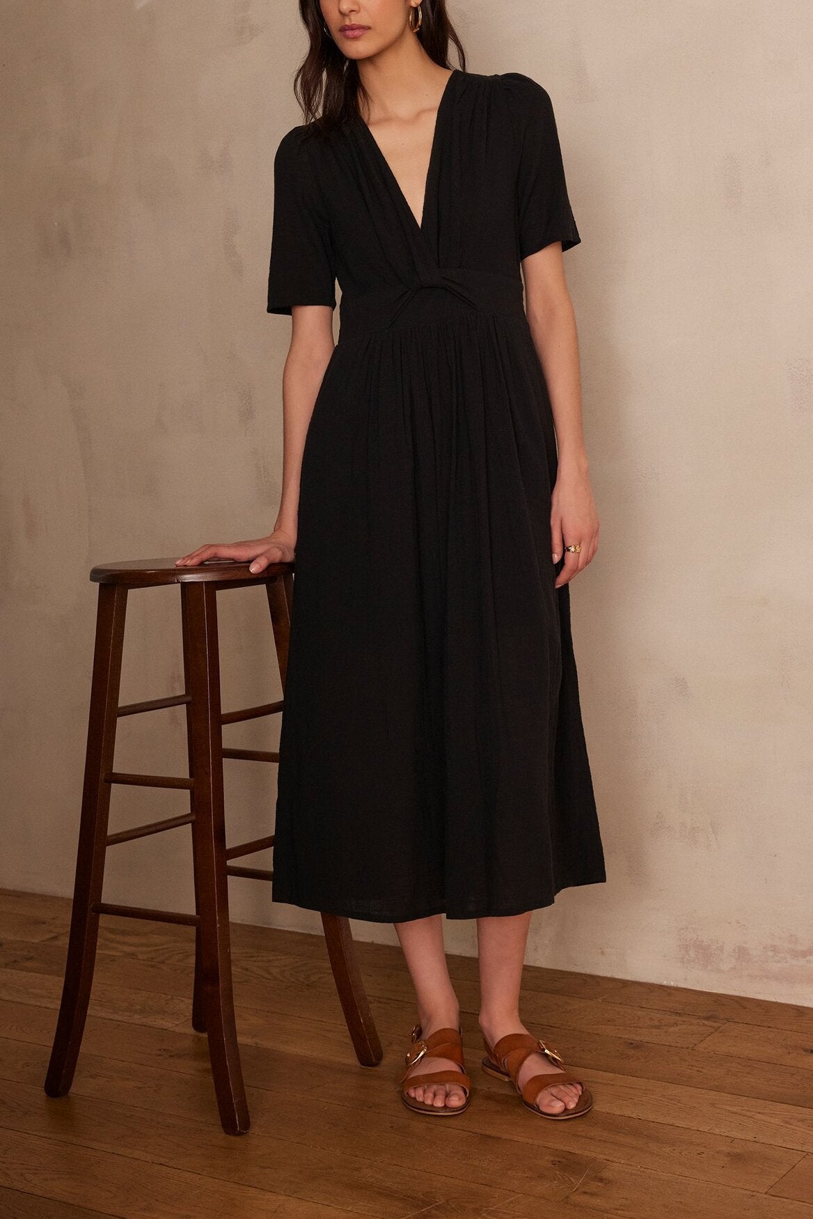 Robe longue LOVE en coton Faume - seconde main