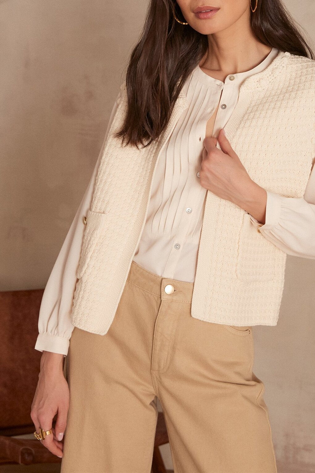 Gilet sans manches LEA Faume - seconde main