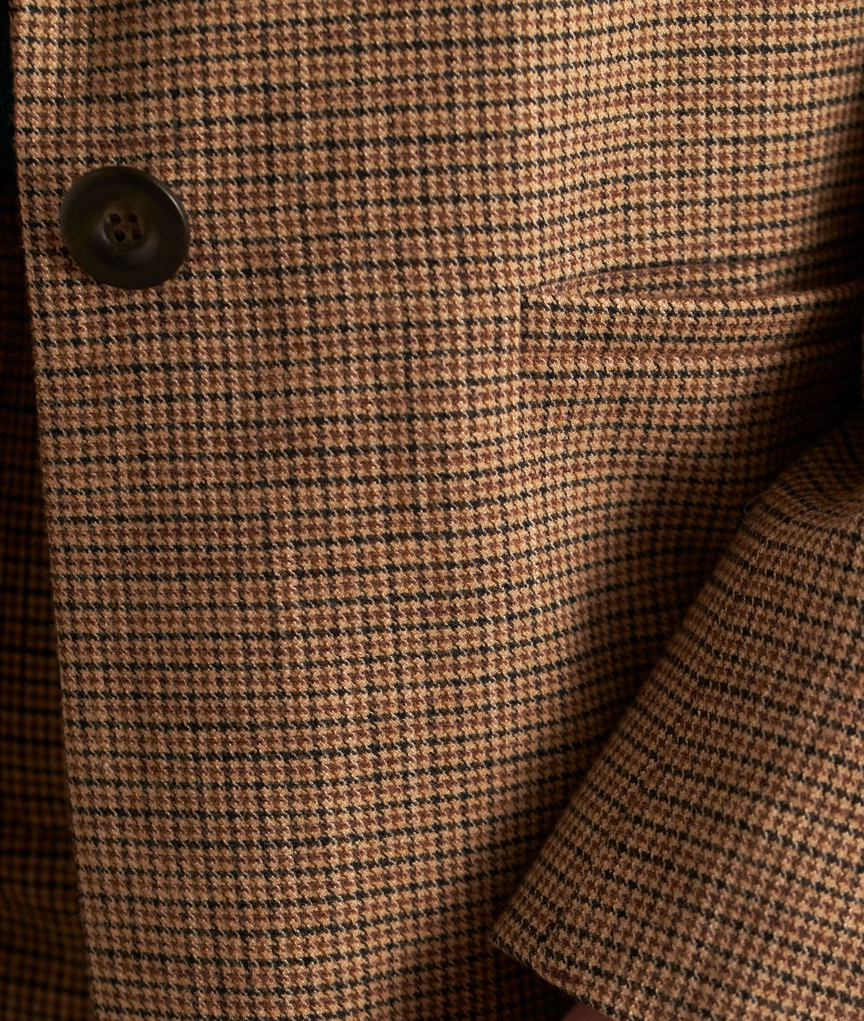 Veste de tailleur imprimé Prince de Galles Adele Faume - seconde main