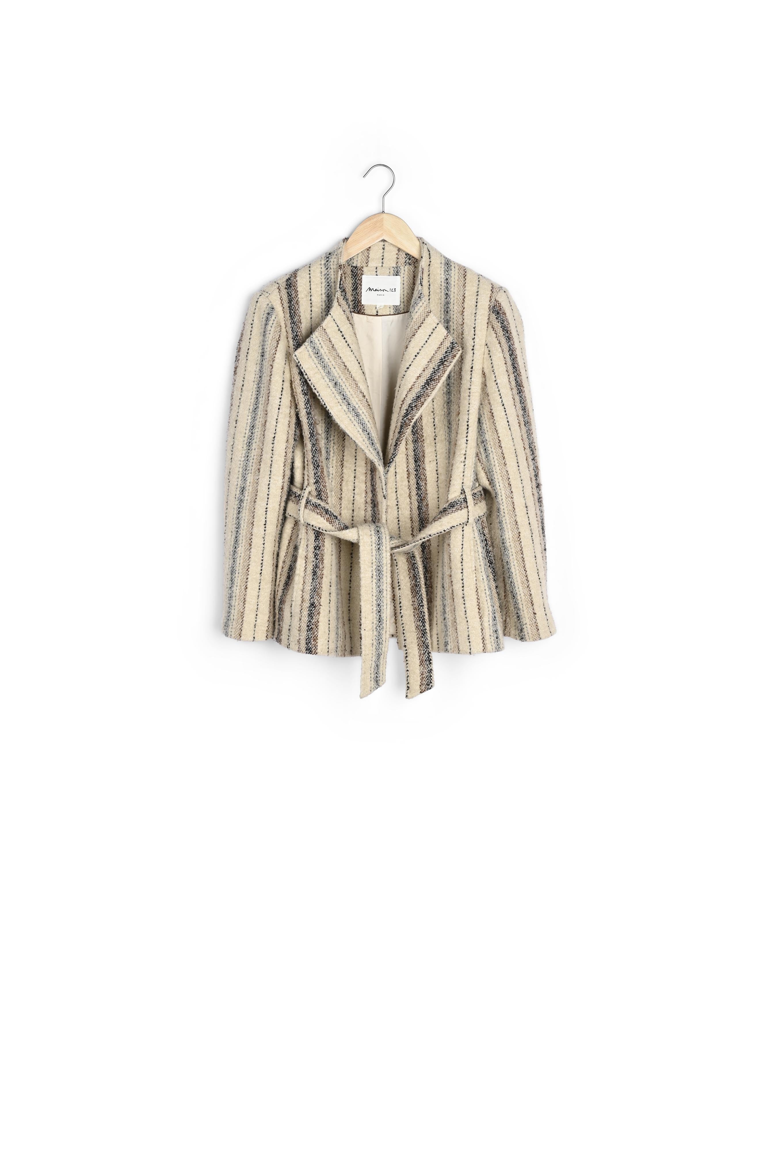 Manteau en laine Romane Faume - seconde main