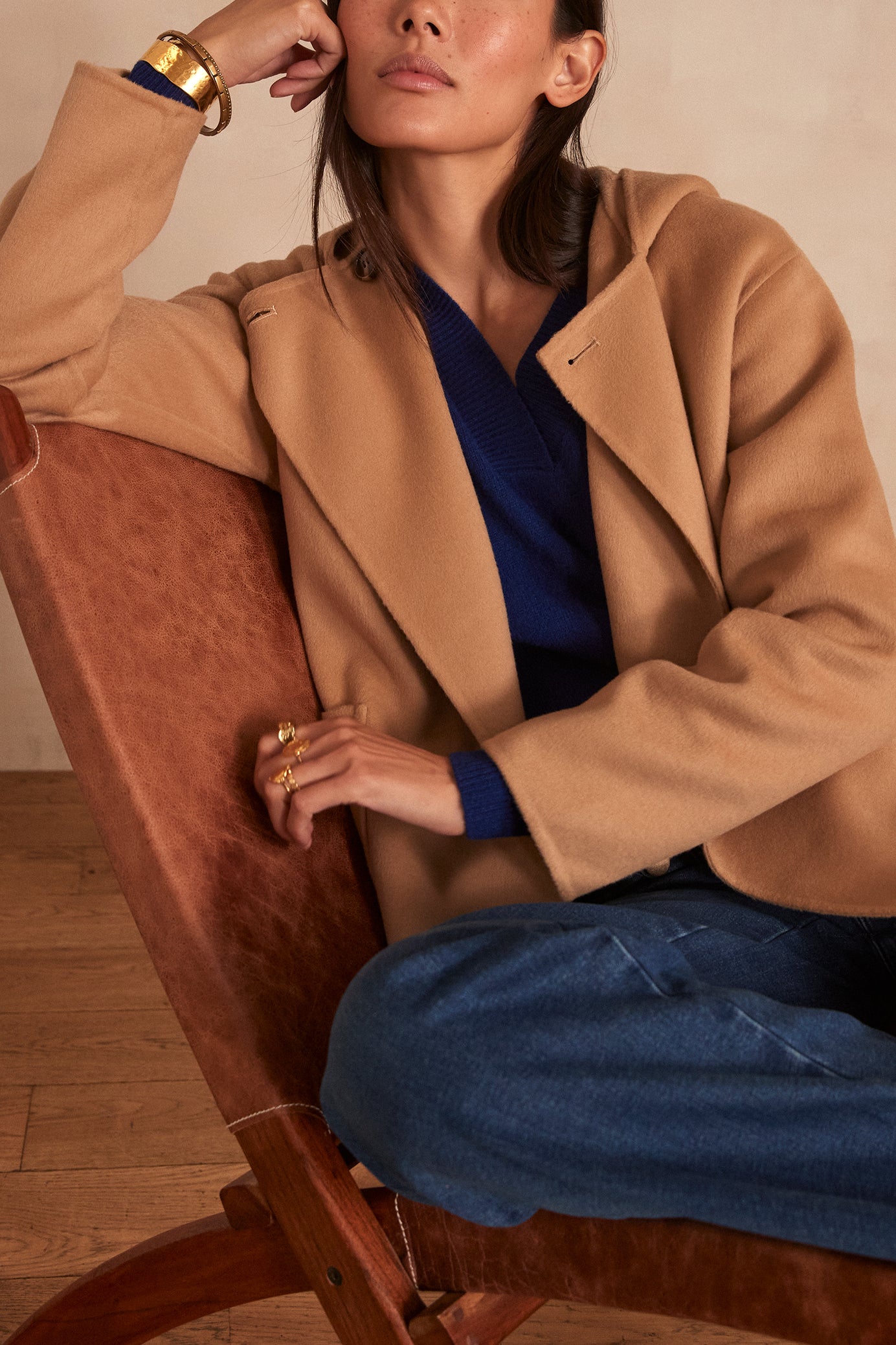 Manteau en laine FLAVIE Faume - seconde main