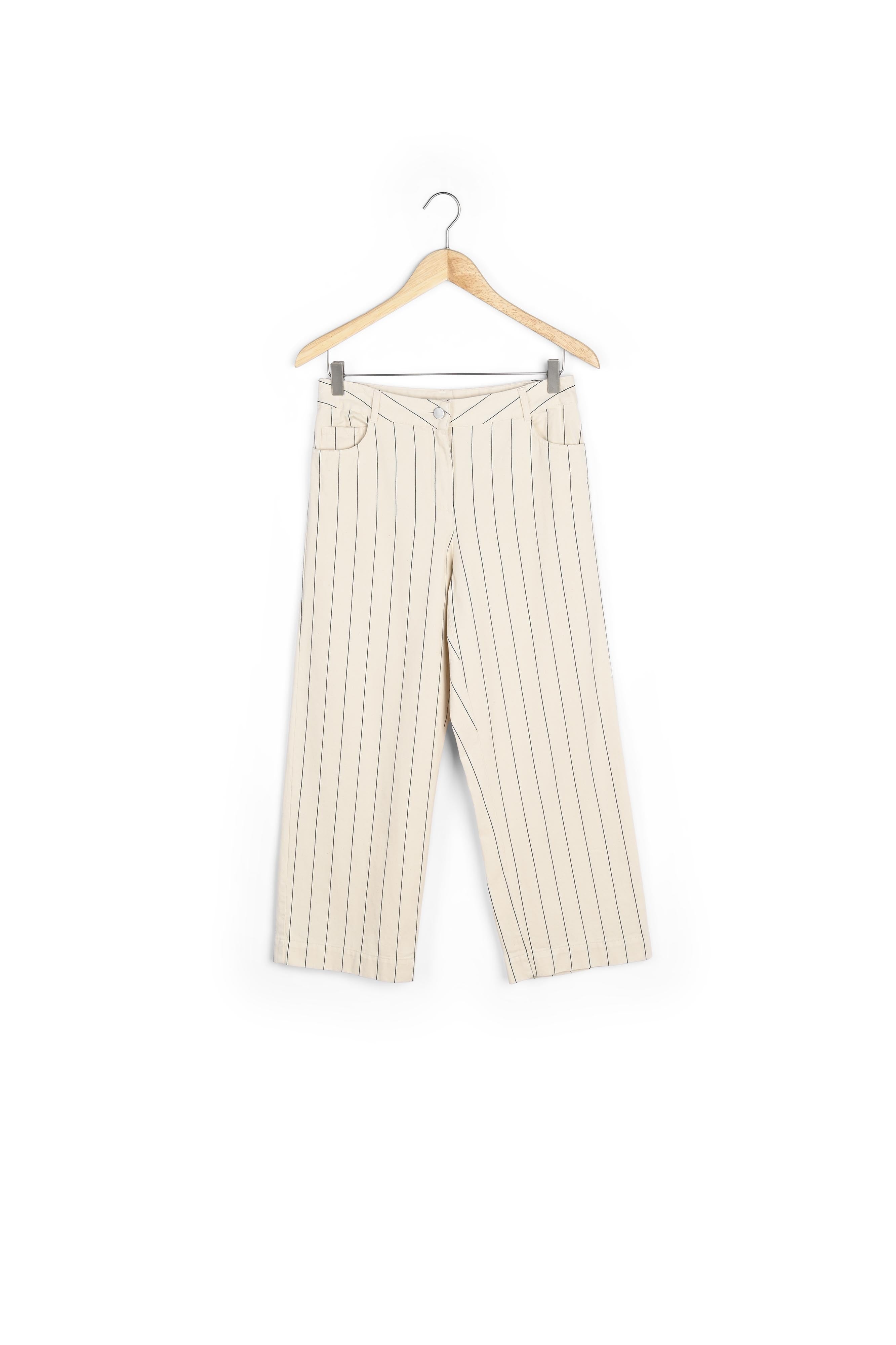 Jean droit rayé MAEL Faume - seconde main