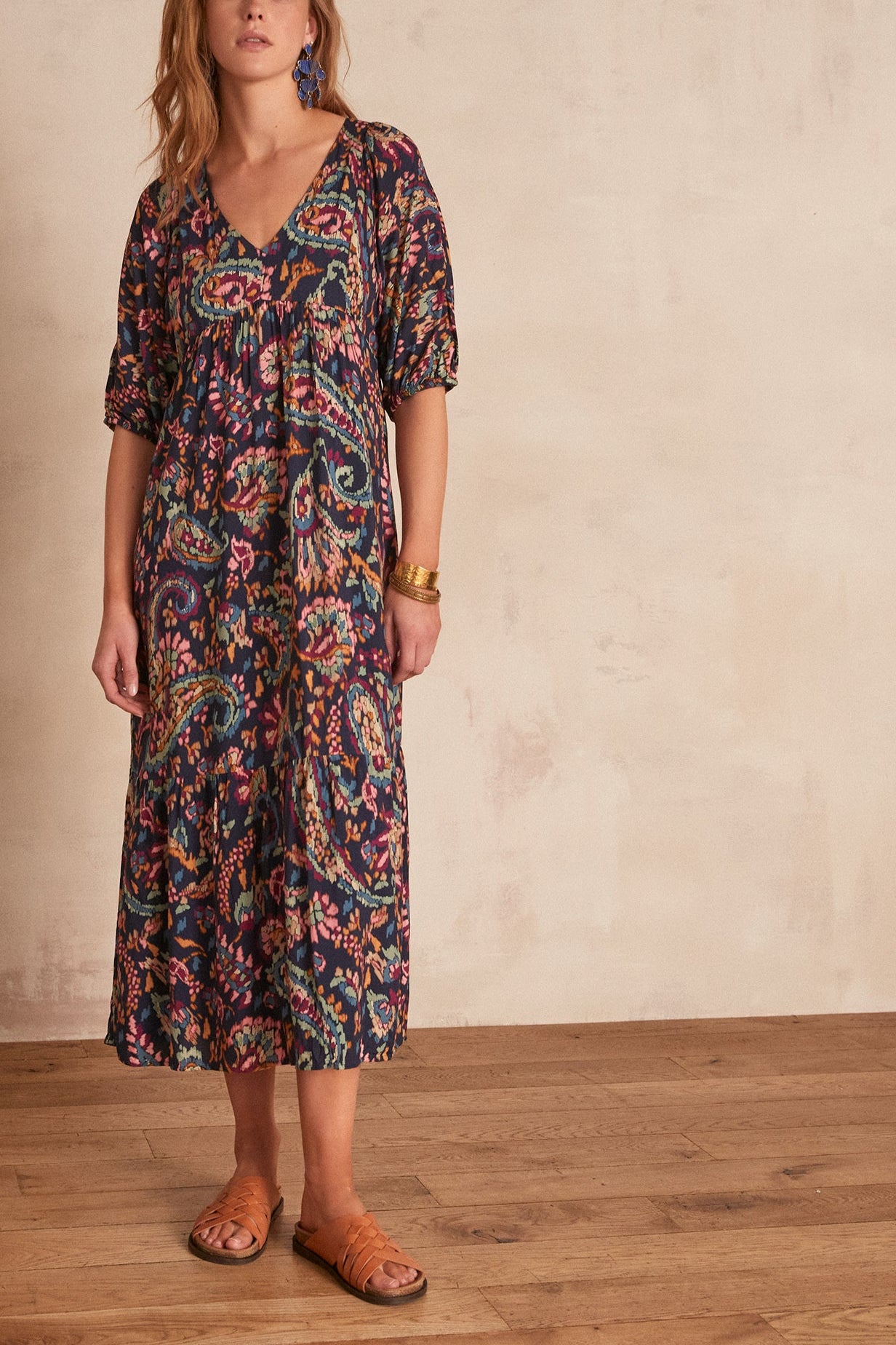 Robe Camelia Faume - seconde main