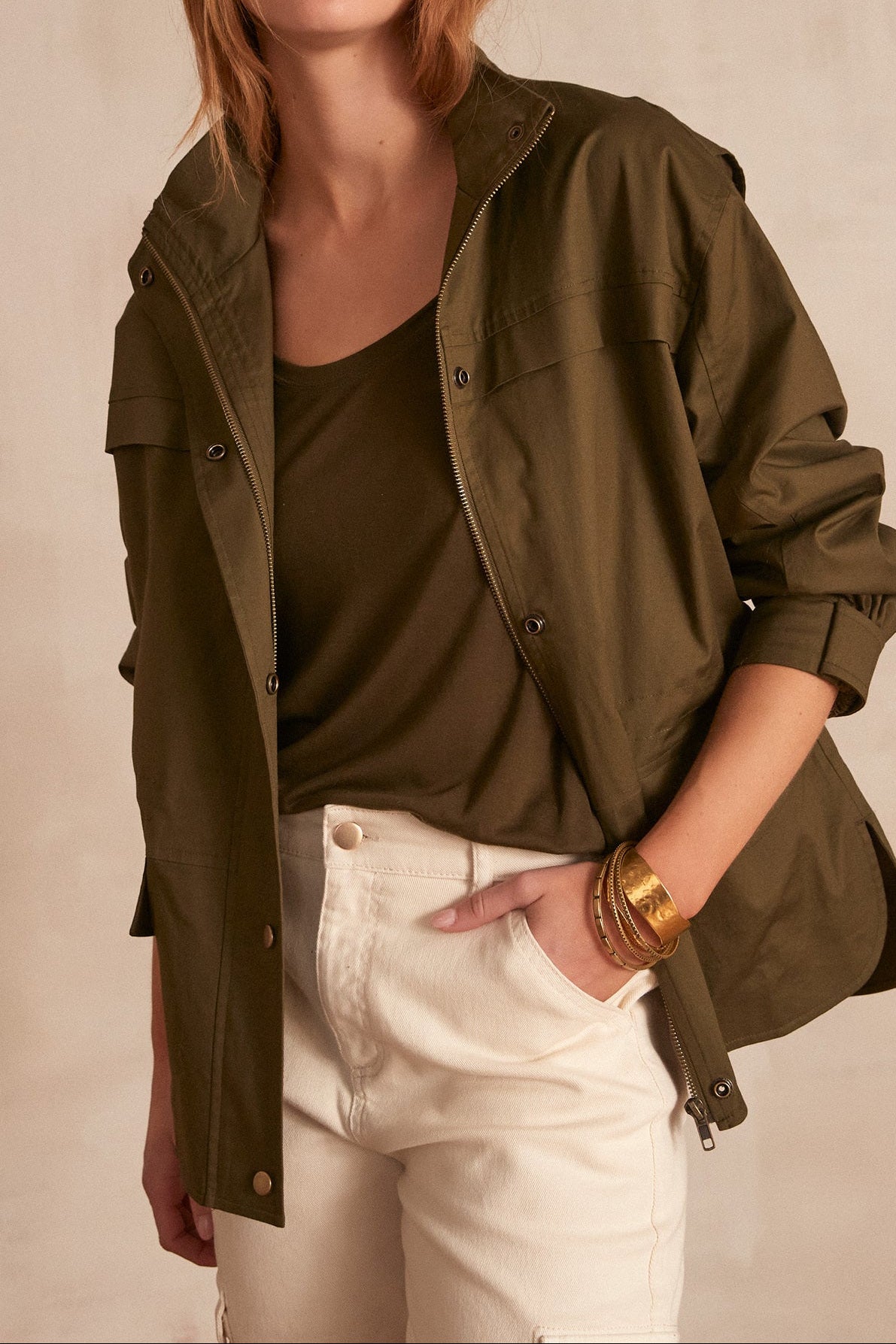 Parka courte Bianca Faume - seconde main