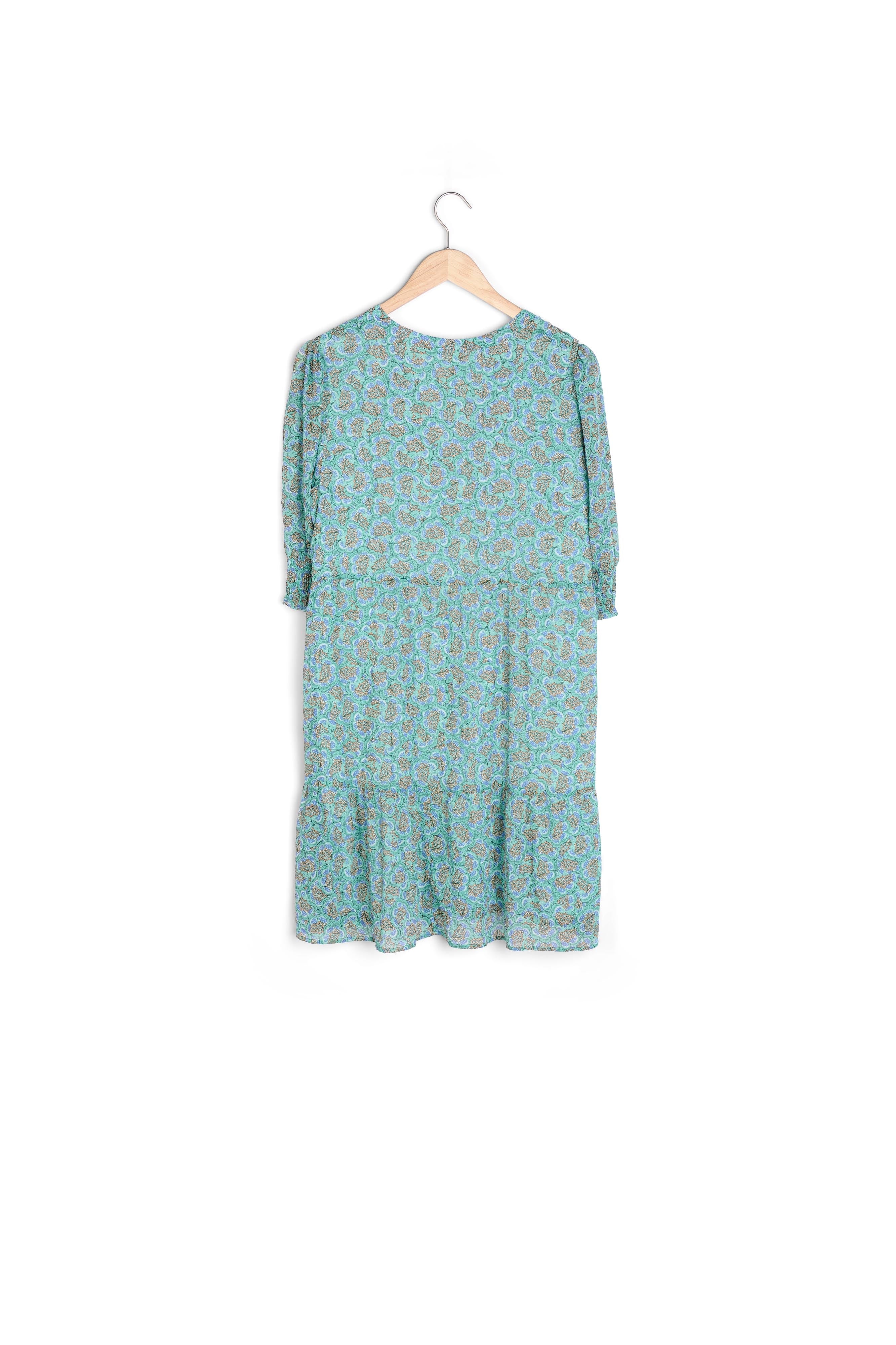 Robe courte imprimé aqua Nocela Faume - seconde main