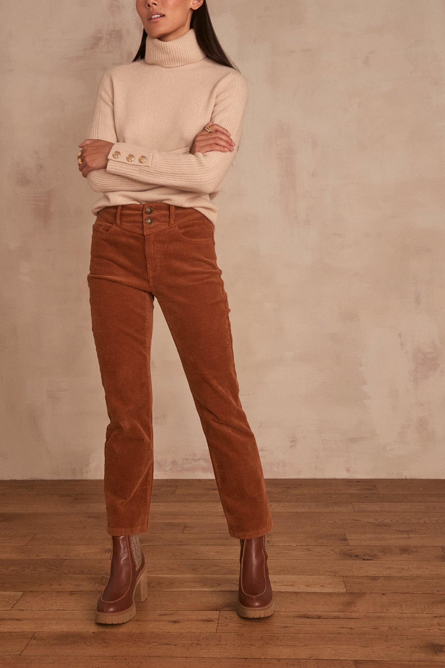 Pantalon droit VIVIEN Faume - seconde main